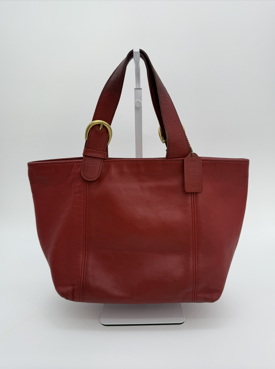 vintage coach waverly mini tote 4133