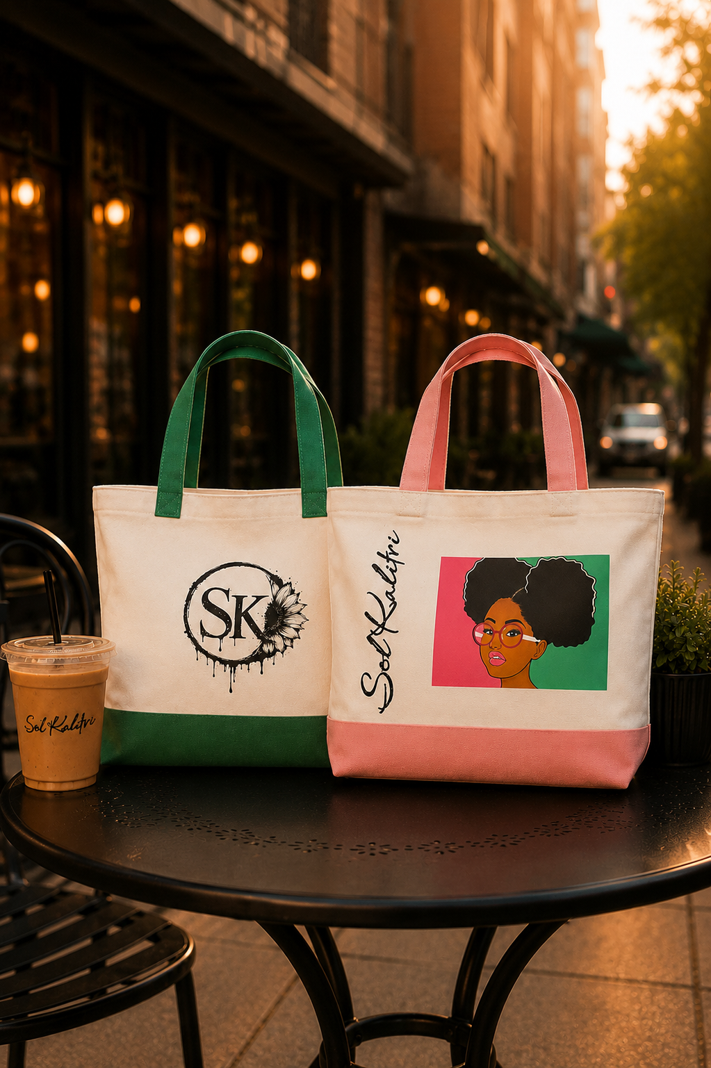 Sol Kalitri Portrait Tote
