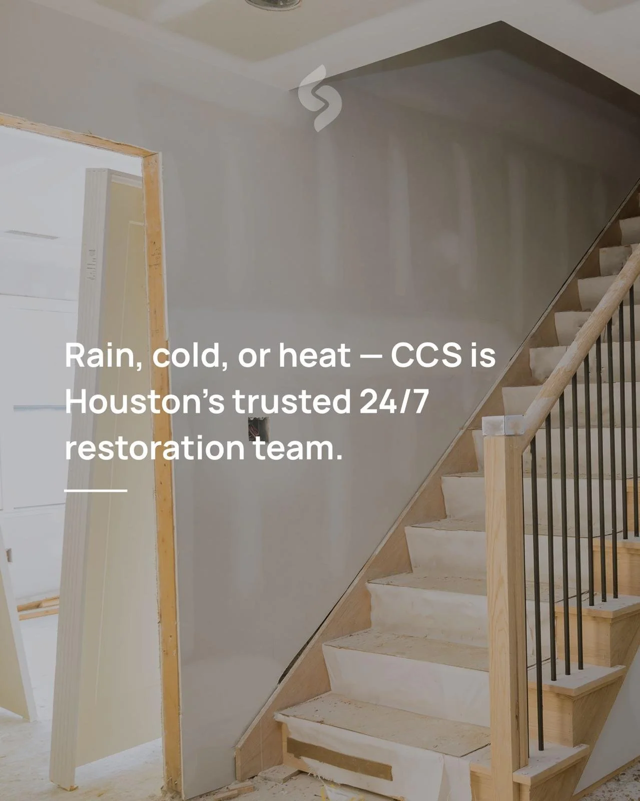 Water damage inspection and restoration services in Humble Texas home