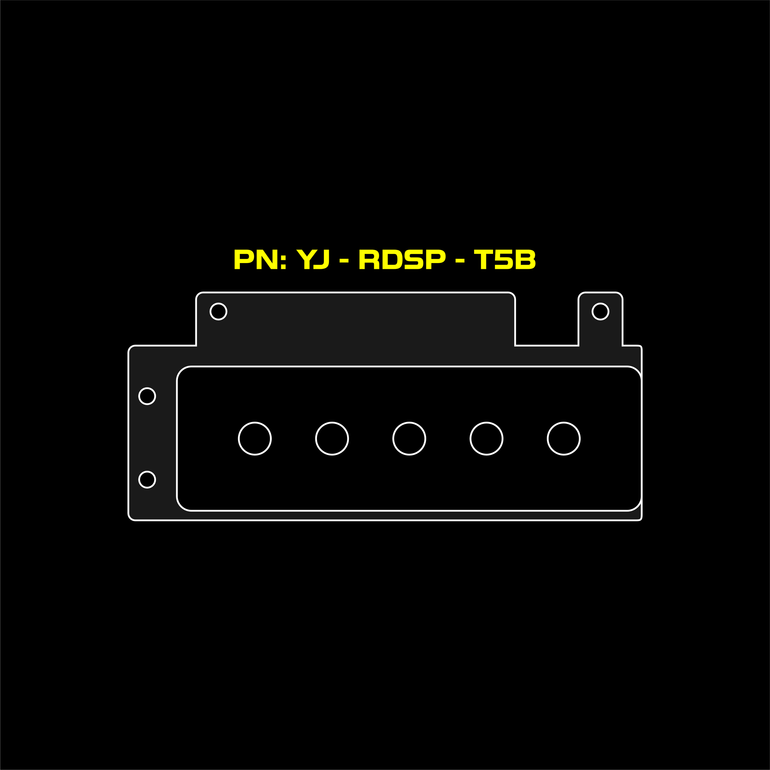 RadioSilent - YJ Radio Delete Switch Panel