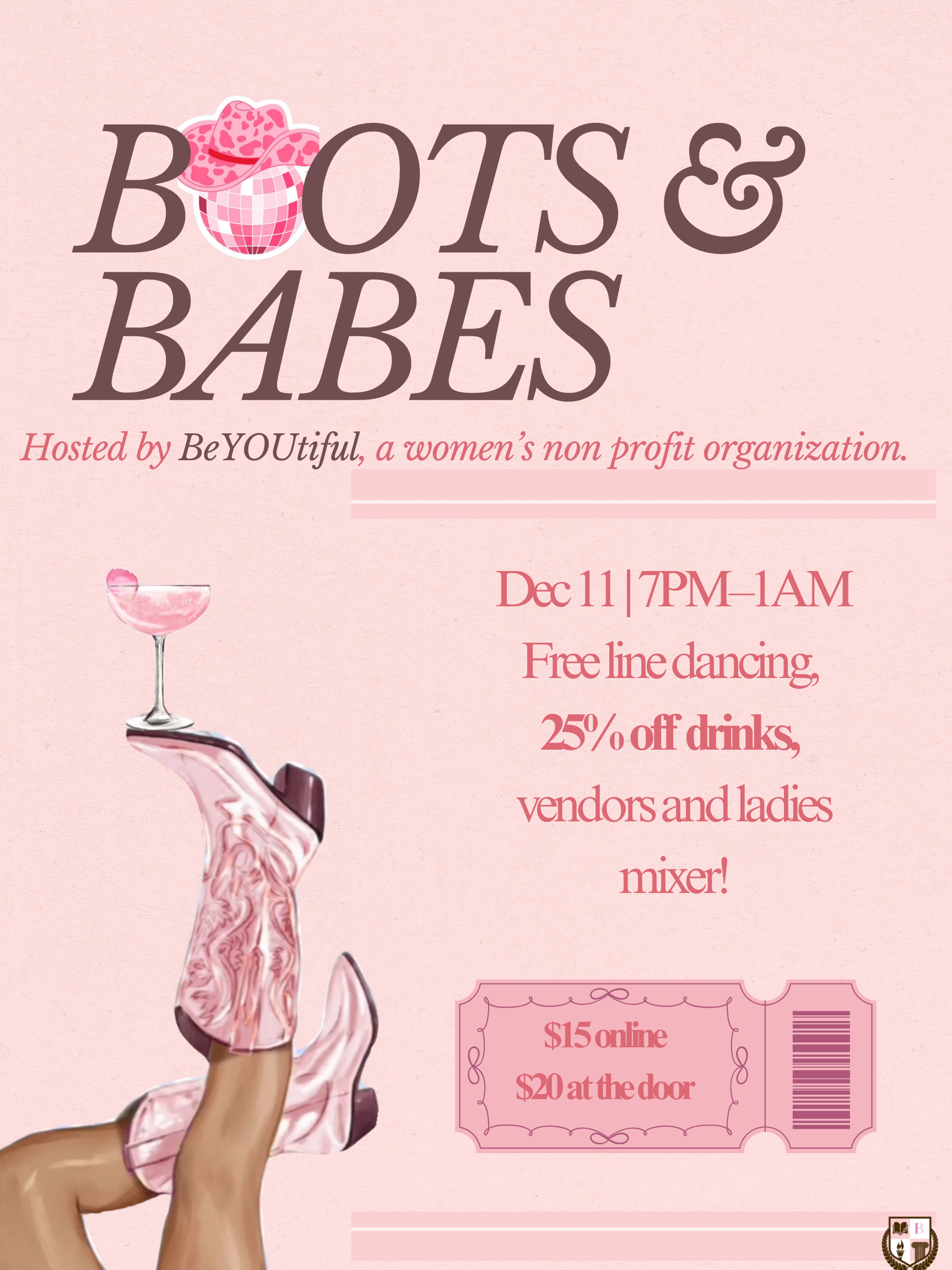 BeYOUtiful's Boots & Babes Fundraising Night