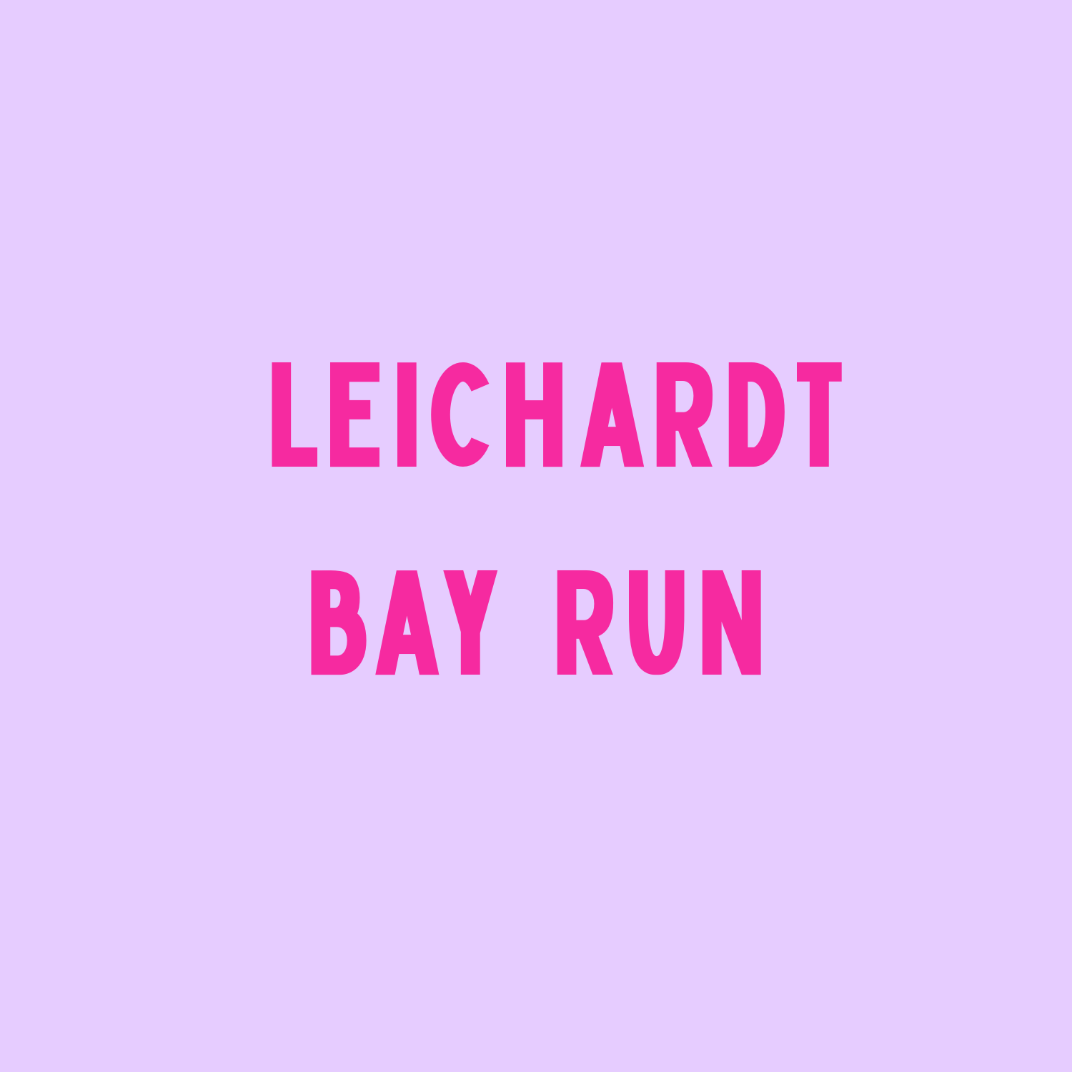 leichardt bay run