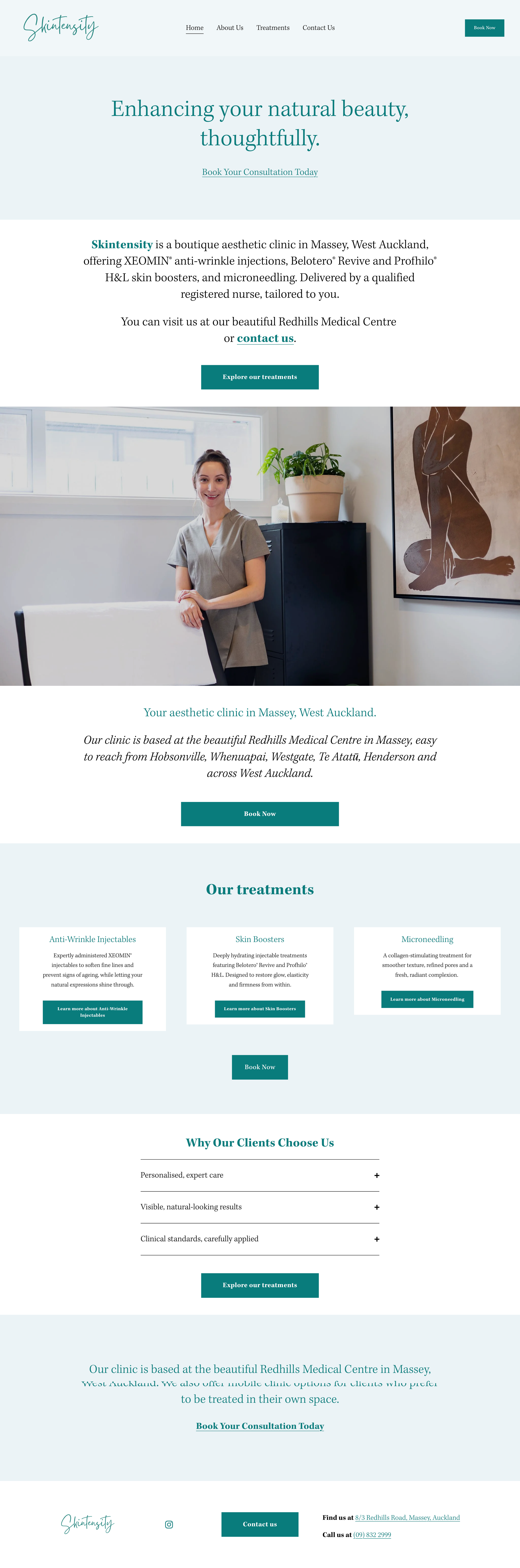 Website Skintensity by BK Helps You