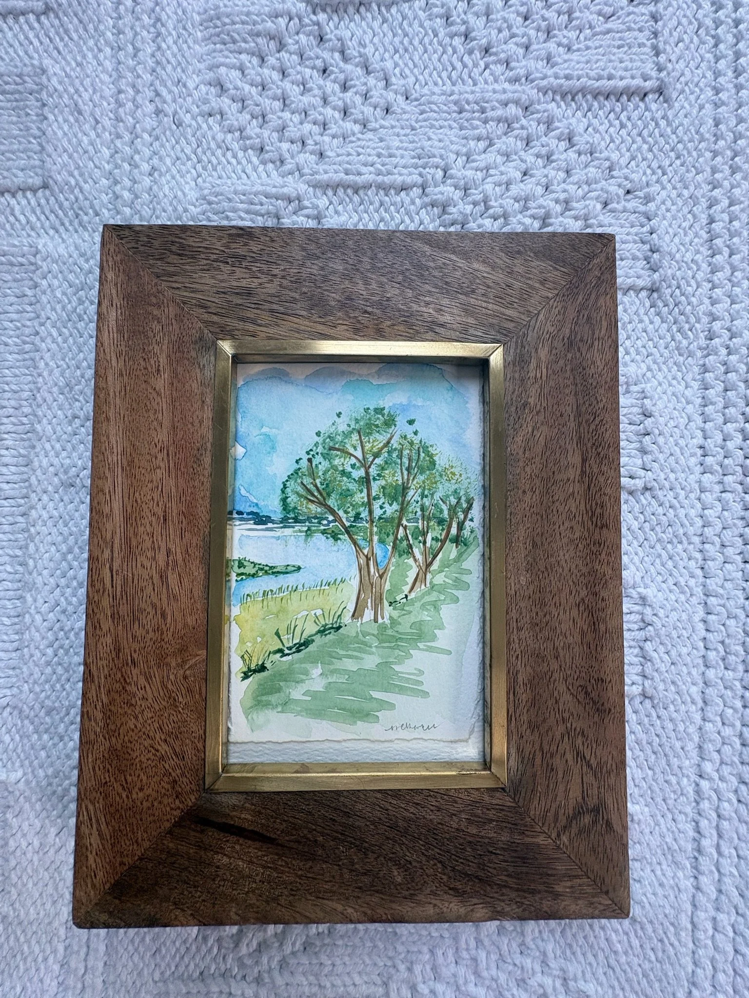 Original Wrighstville Beach Watercolor