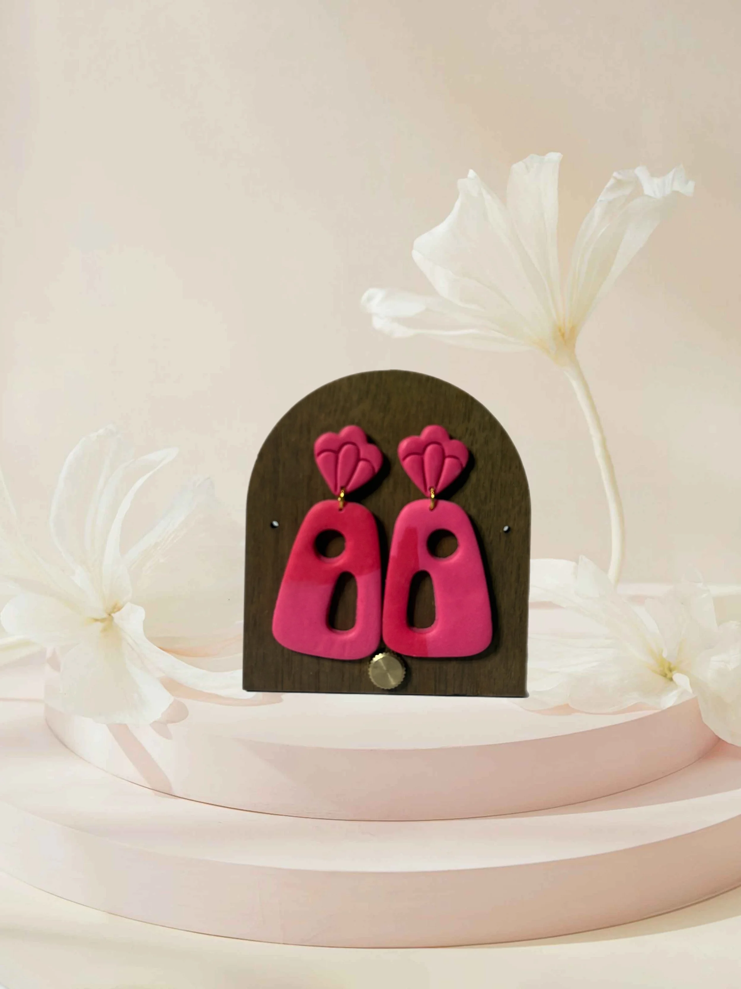 Barbie Inspired Pink Earrings