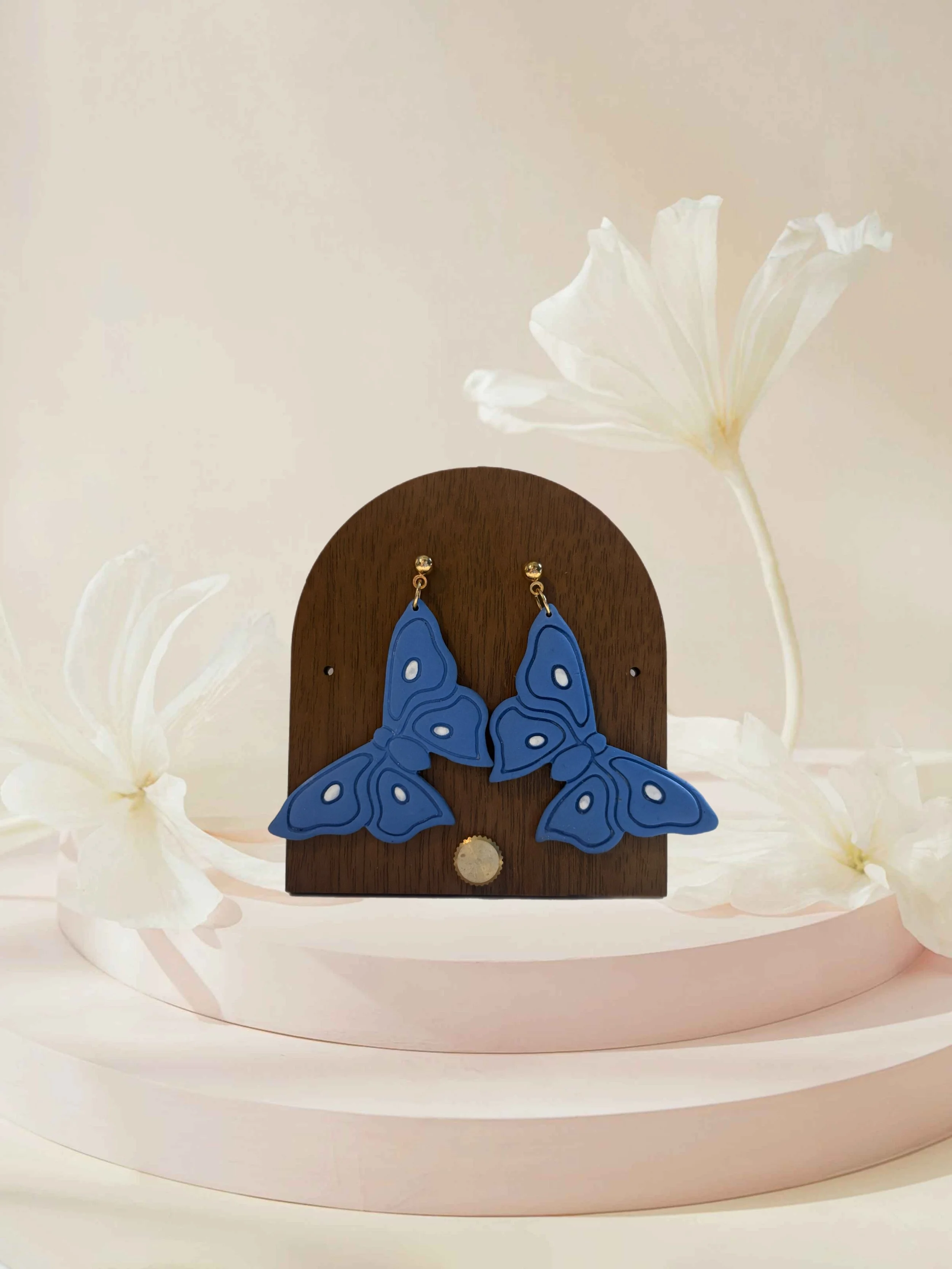 Blue Butterfly Earrings