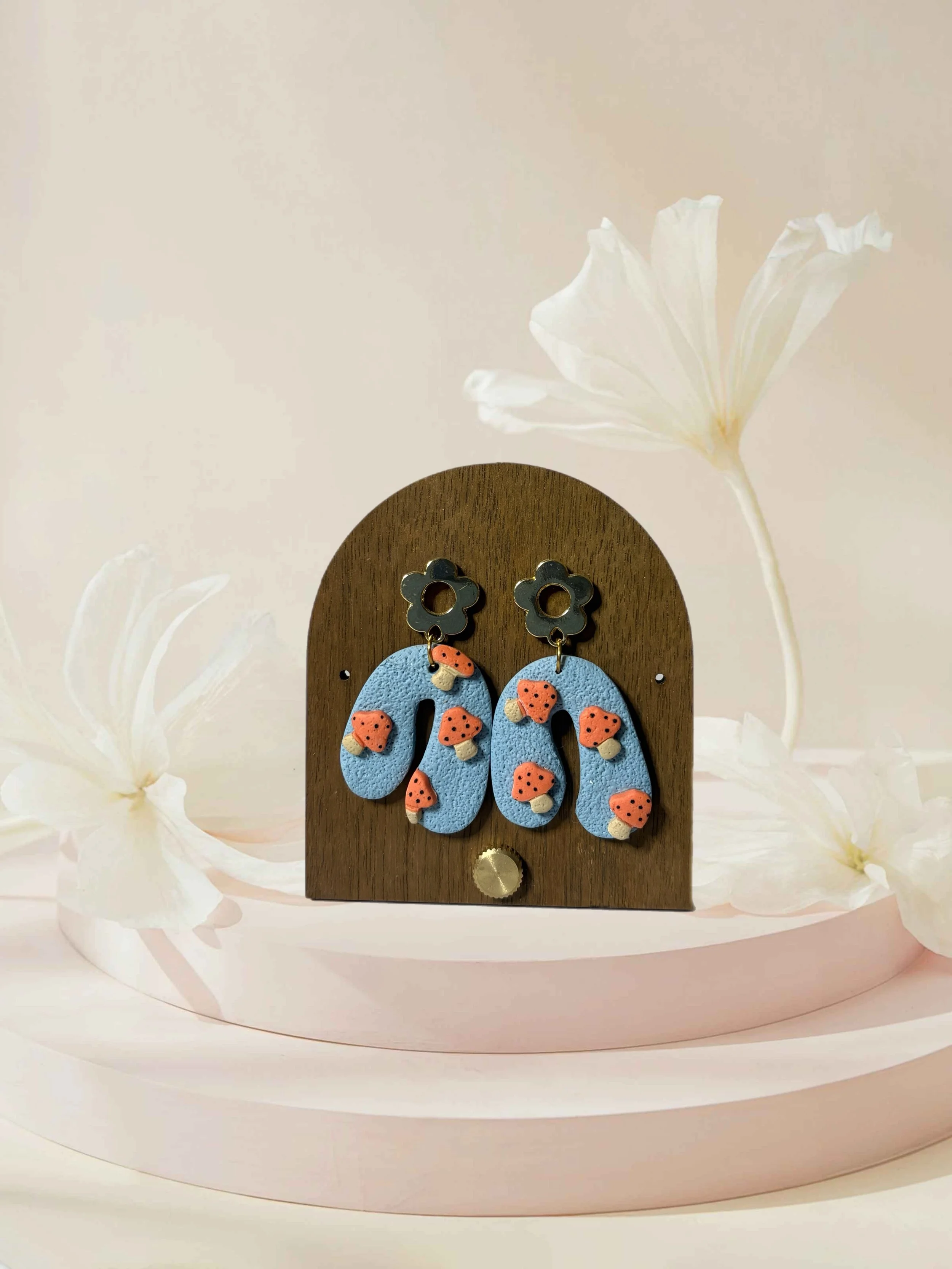 Mushroom Earrings