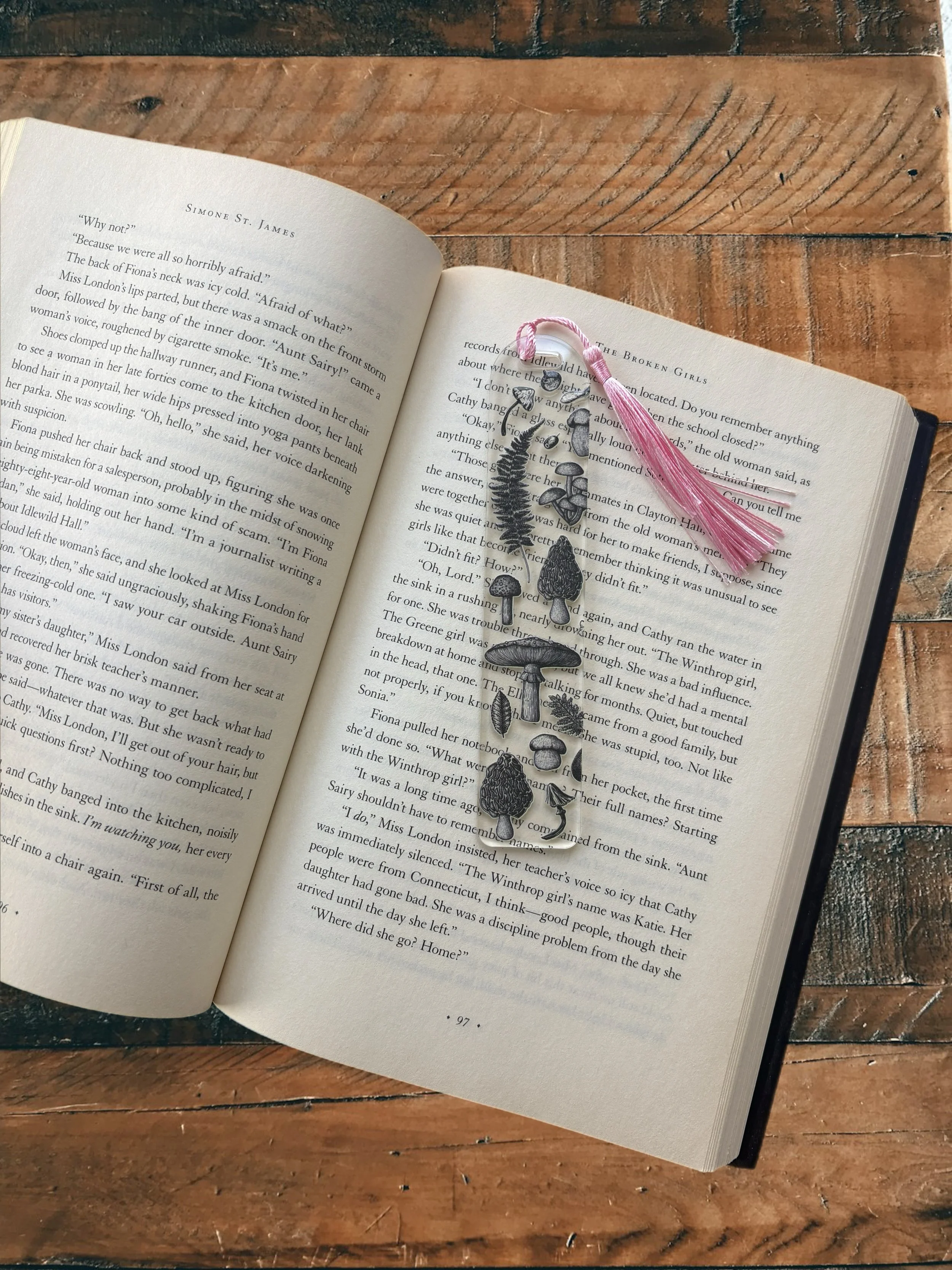 Mushroom Bookmark