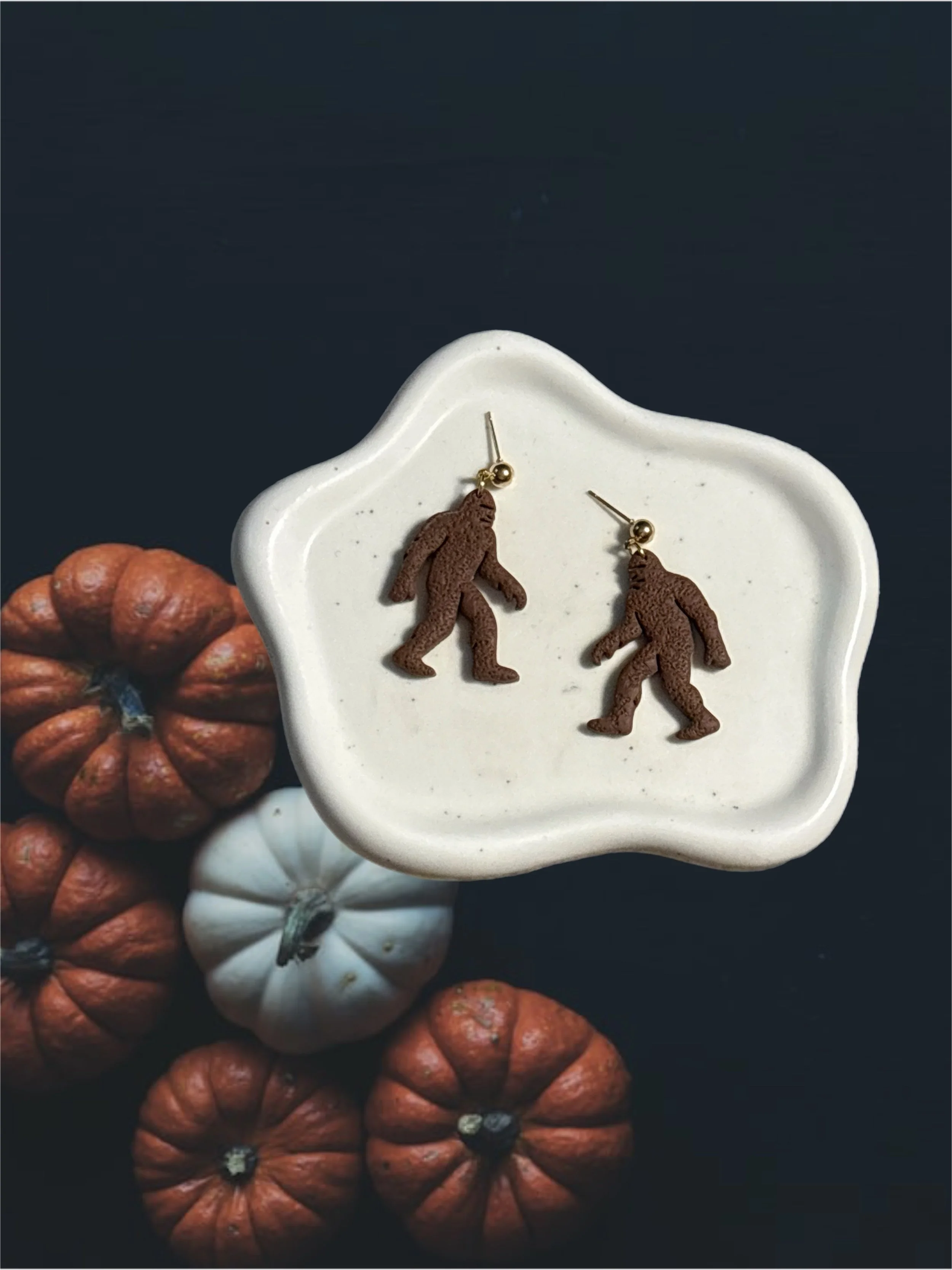Bigfoot Earrings