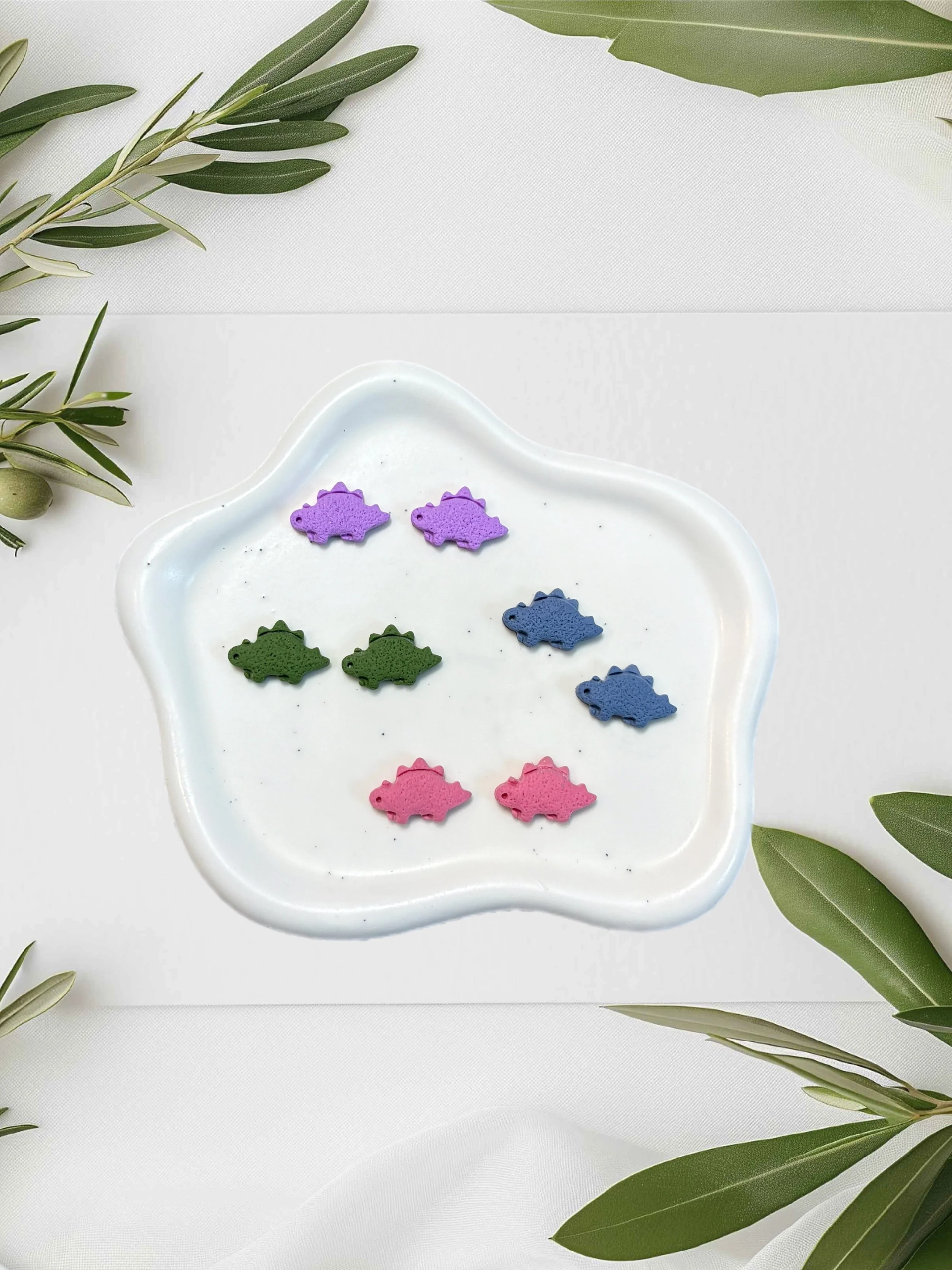 Stegosaurus Dinosaur Studs