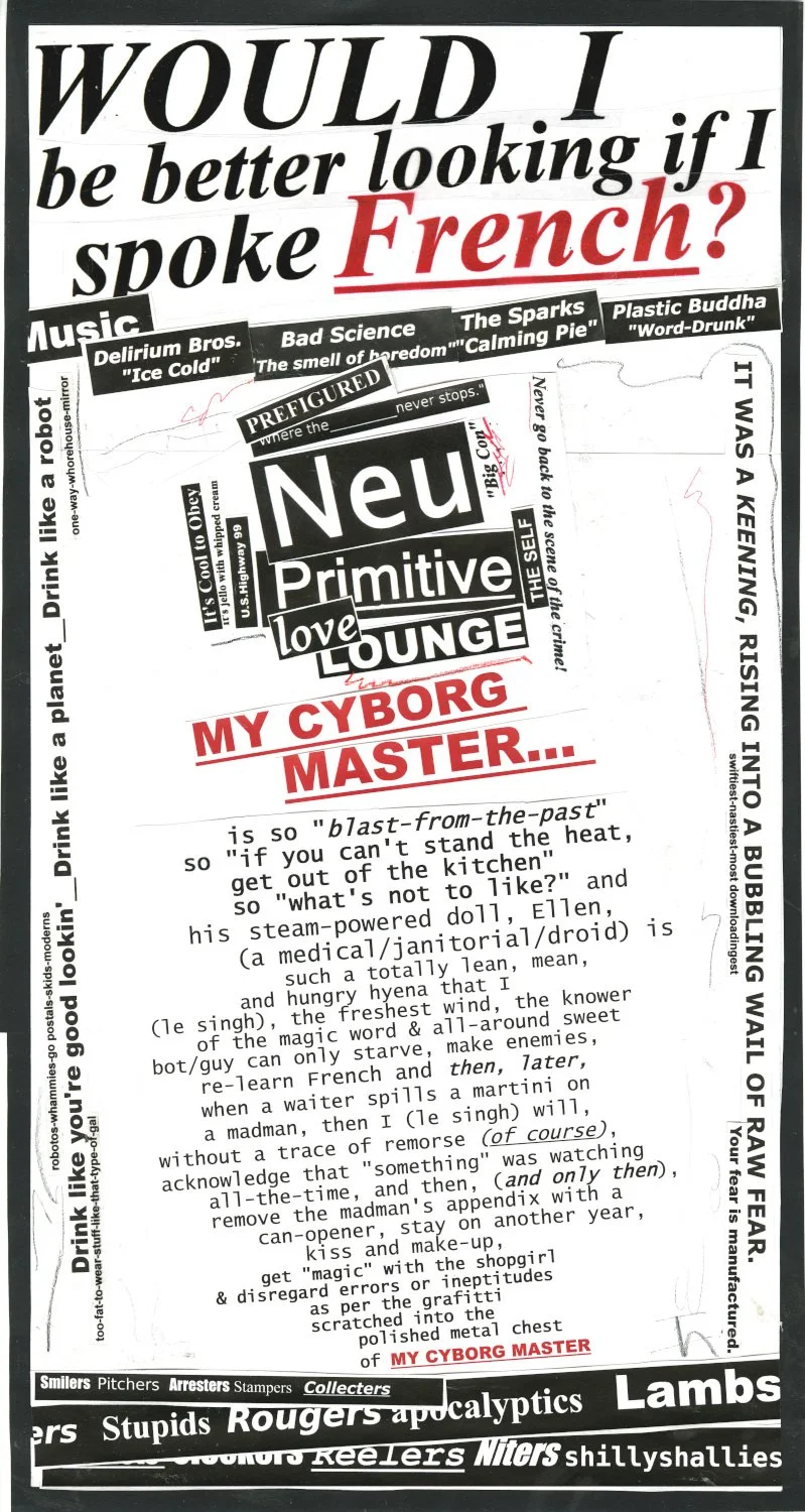 Neu Primitive Love Lounge (2017) - Paper collage