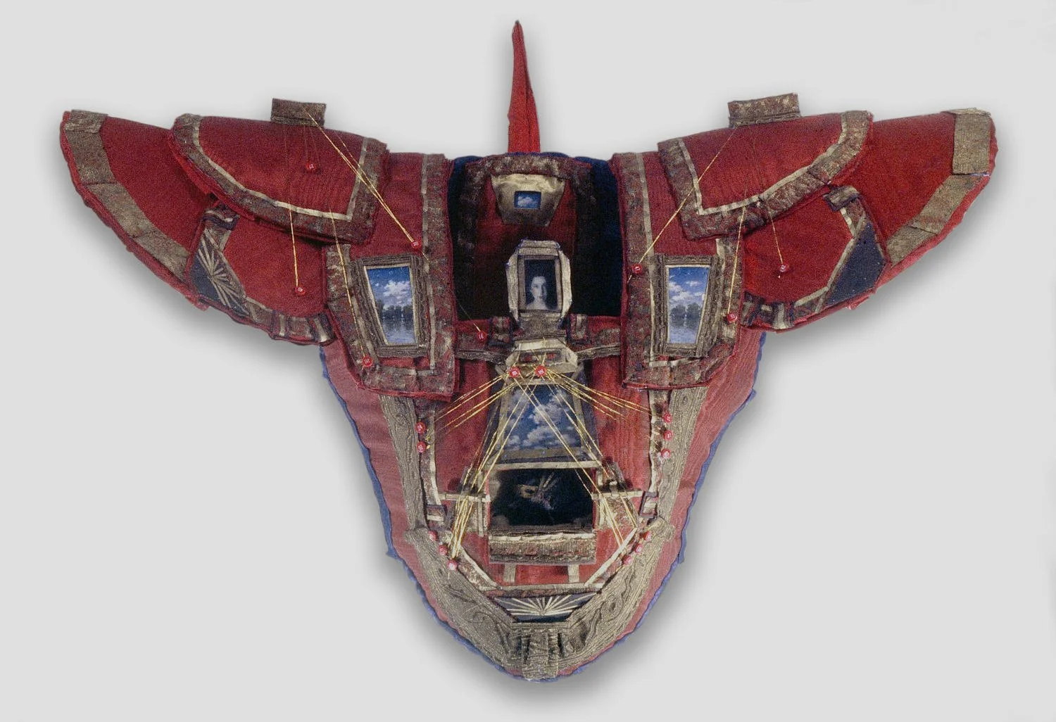 Untitled (c. 1994) - Cloth over wireframe