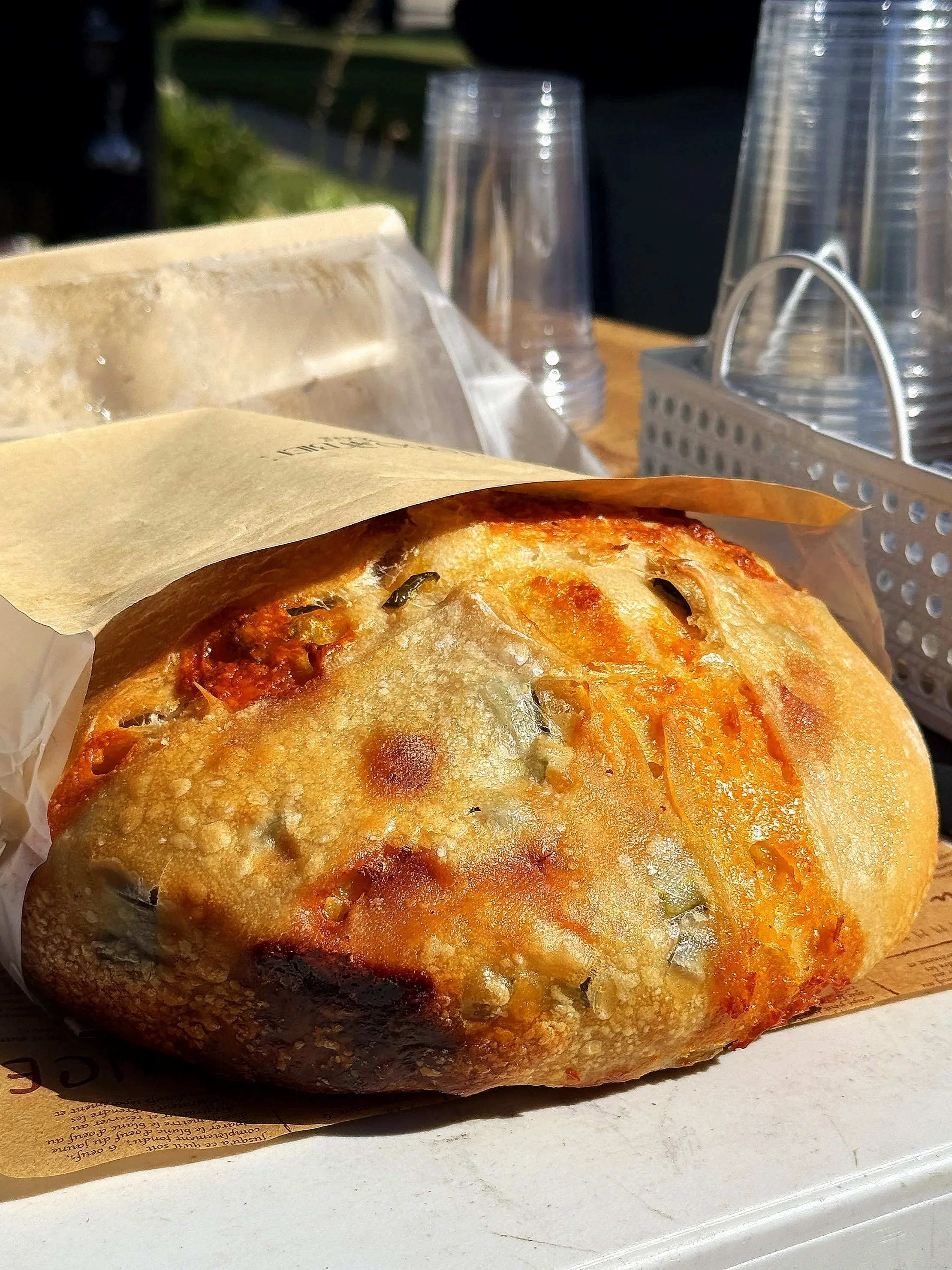 Cheddar Jalapeño Sourdough