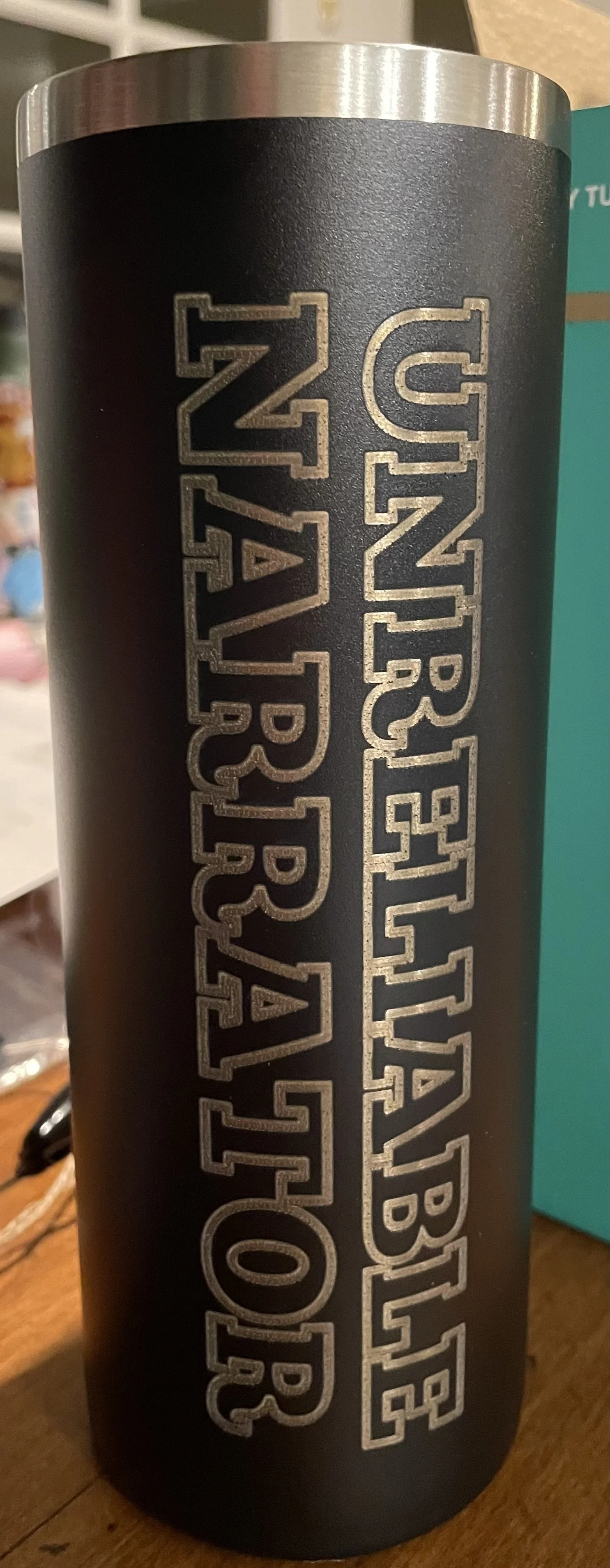 Unreliable Narrator Tumbler