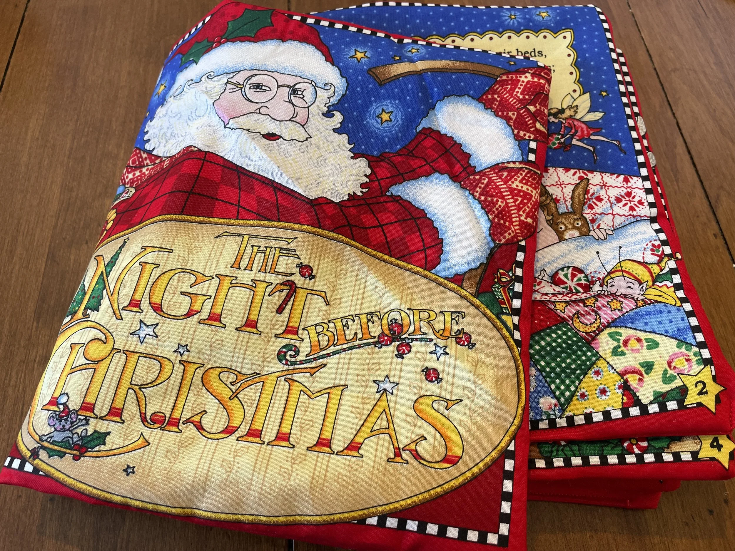 Hand-sewn Night Before Christmas
