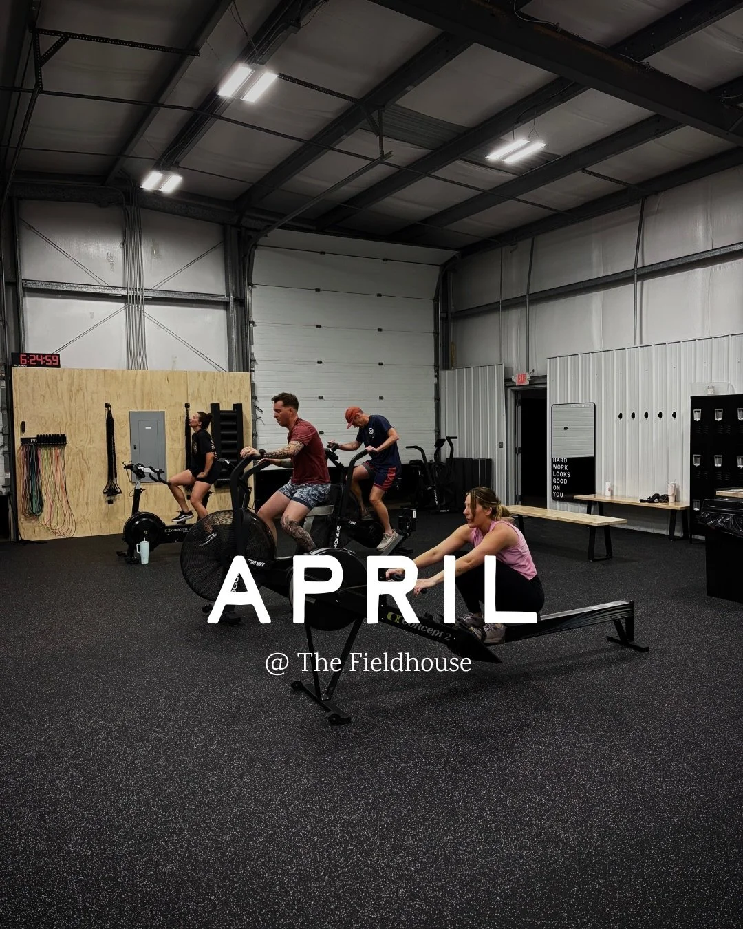 Save the dates and invite a friend!

- LIMITED spots left for Sweat + Skin, open to members and non-members
- Fieldhouse game night, bring your friends or family and a dish to share! No 6pm class.
- Keep your eyes out for more reminders about our fre