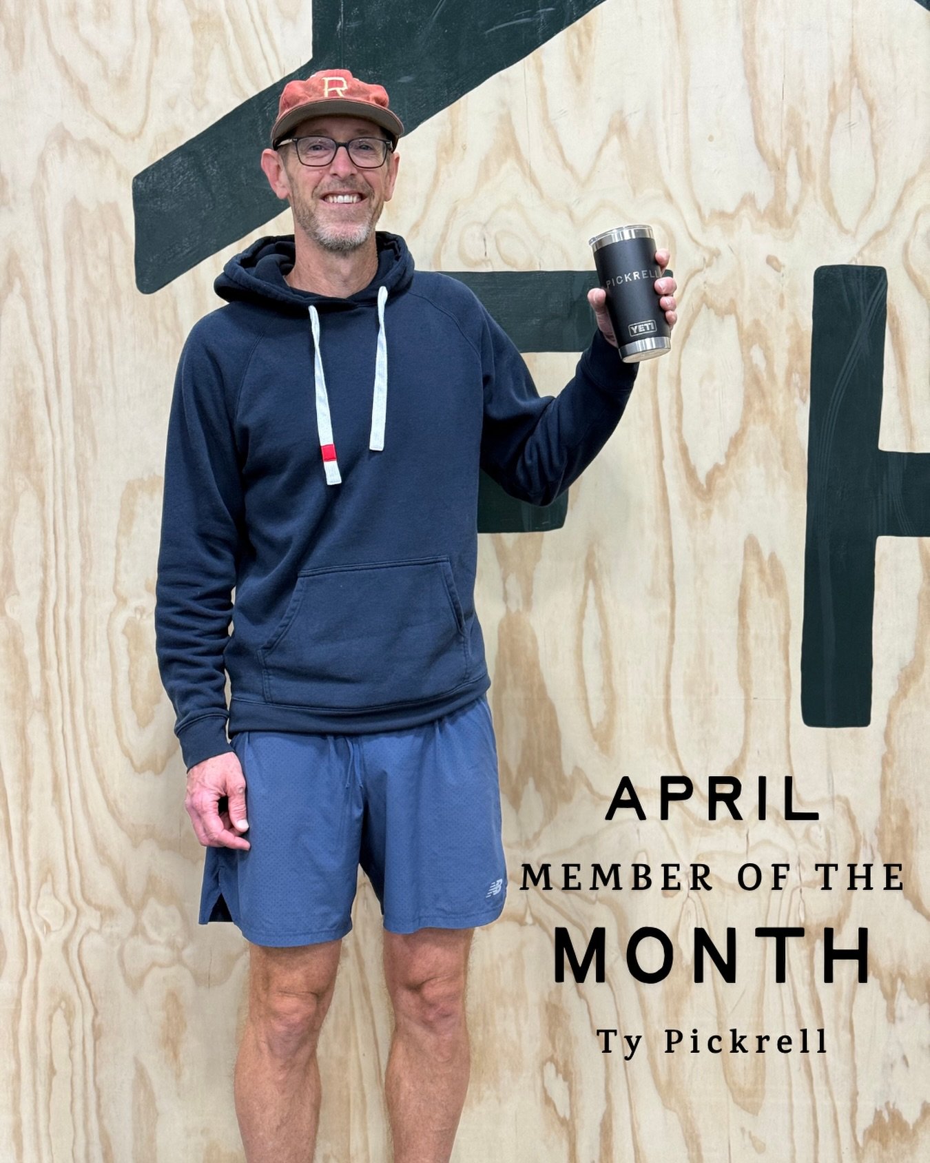 We are very excited to announce our very first Member of the Month at The Fieldhouse, Tyler Pickrell! 

Ty is a 6am regular and if you haven&rsquo;t taken a class with him, you are missing out on his incredible work ethic and dedication to being bett