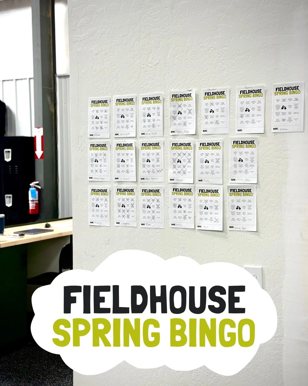 Spring Bingo is in full swing and we are loving seeing everyone&rsquo;s competitive side come out ☺️🤩 If you haven&rsquo;t gotten a card from the front desk, grab one and start marking off your squares turn entries for a new gym bag!!