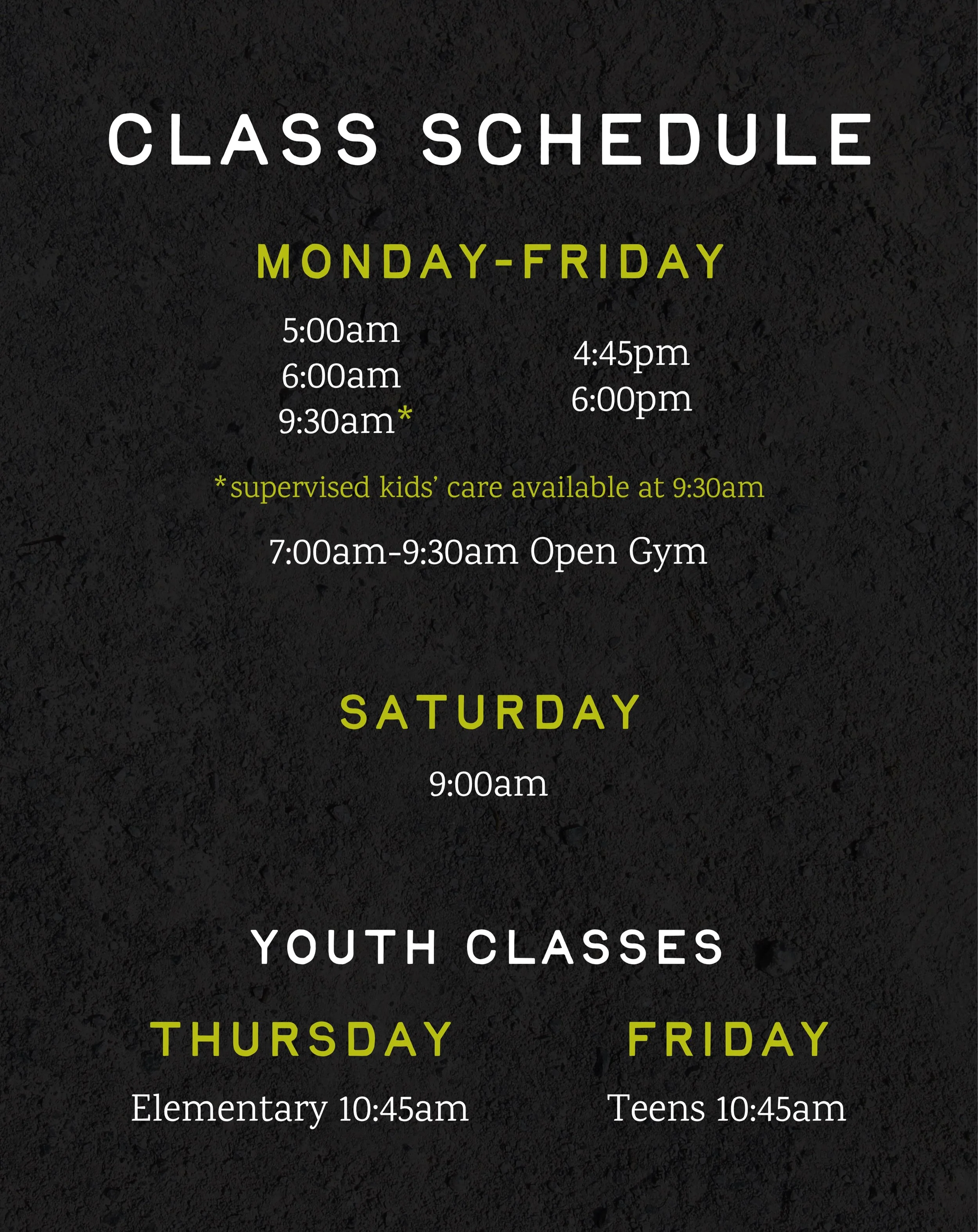 5am, starting next Monday, 6/1!! It will also be the first day of our new training cycle&hellip; and in our humble opinion, there couldn&rsquo;t be a better first day and class for you at The Fieldhouse. 

Rita Ranch, Vail, Corona de Tucson&hellip; t