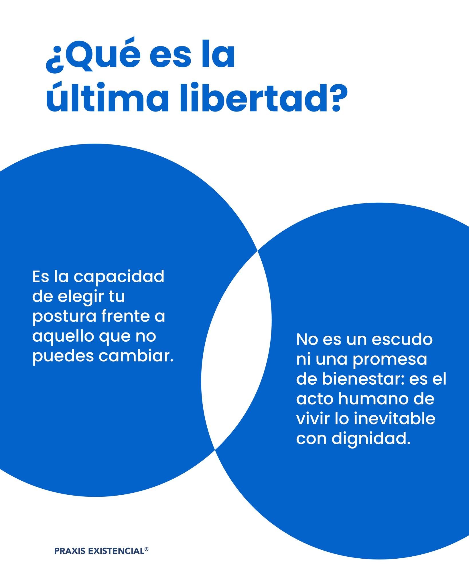 Siempre tenemos la capacidad de elegir nuestra postura ante las dificultades. 💙

#Logoterapia #PraxisExistencial #TerapiaOnline