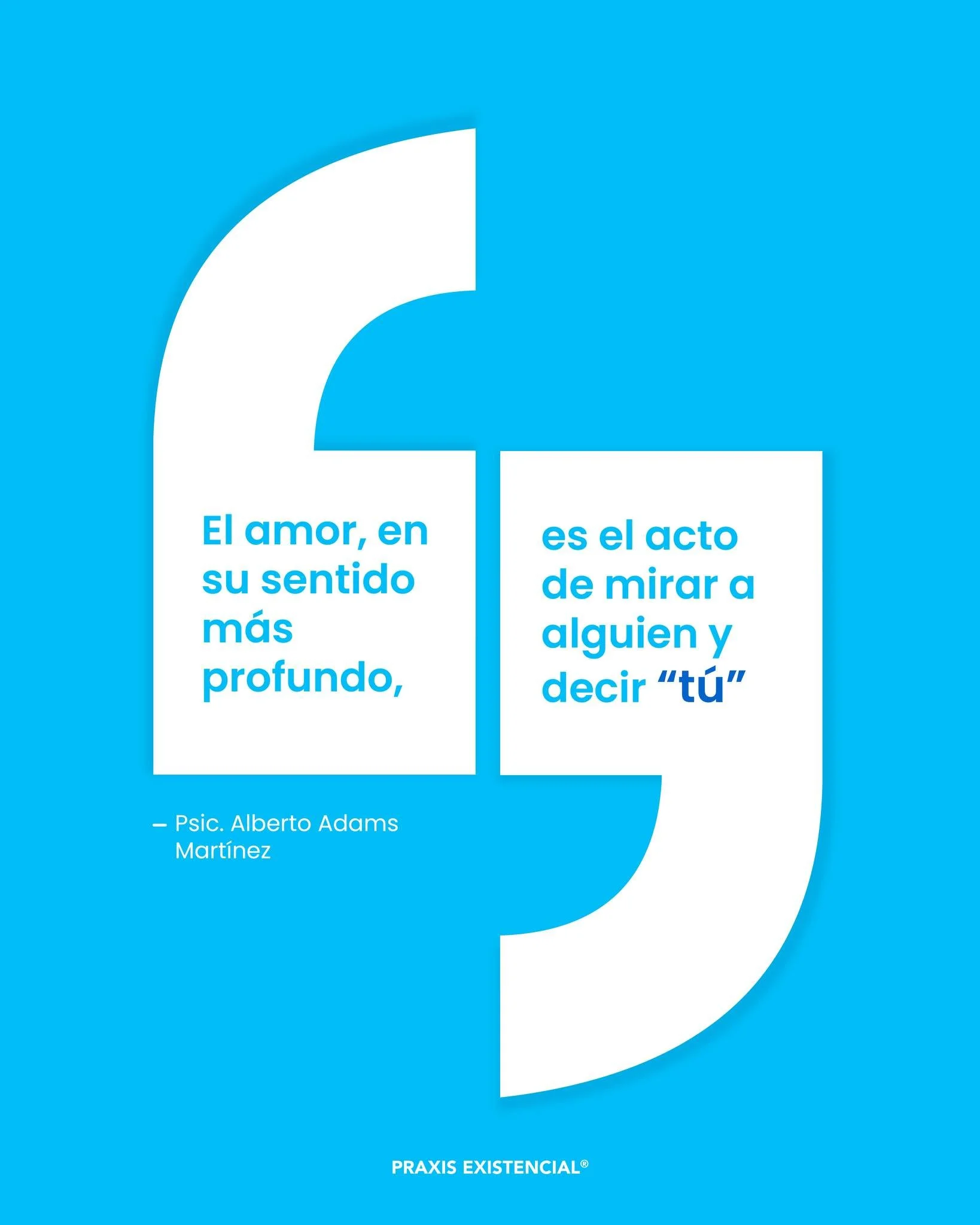 Se ama desde la plenitud, no desde la carencia. 💙

#TerapiaOnline #PraxisExistencial #Logoterapia #reflexiondeld&iacute;a