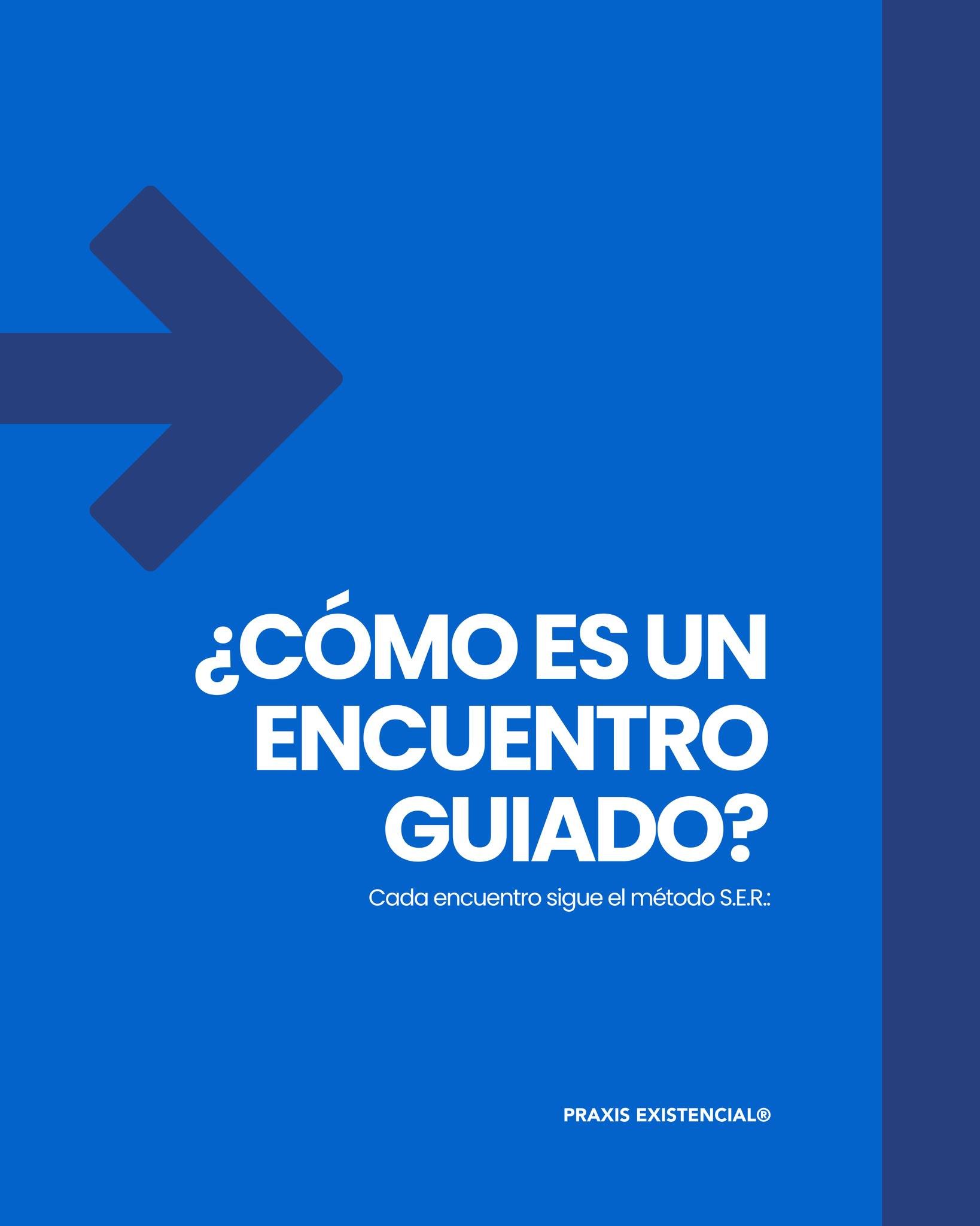 Nuestros encuentros guiados son un espacio con sentido, &iquest;te animas a intentarlos? 💙 

#PraxisExistencial #Logoterapia #TerapiaExistencial