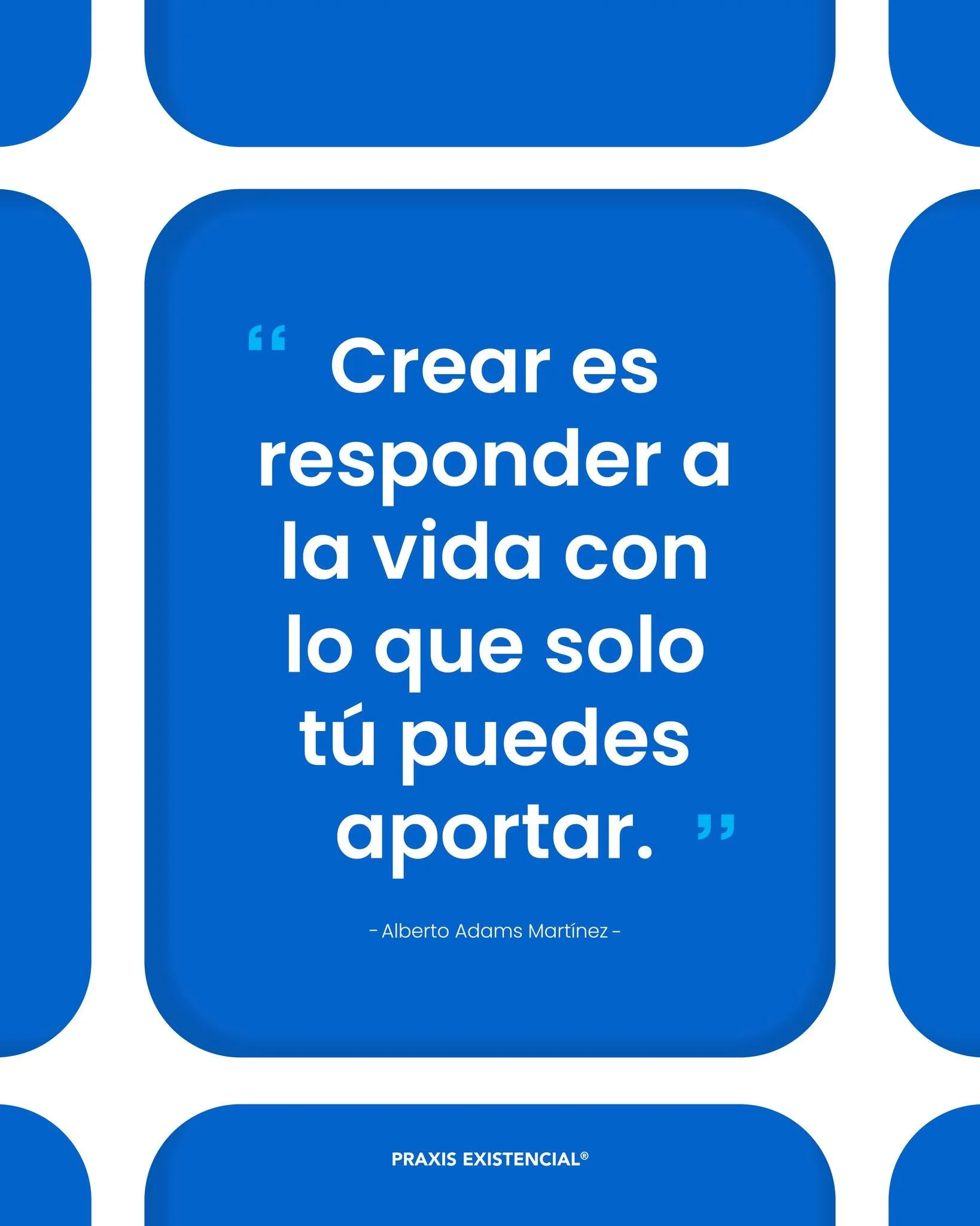 Crear es una forma de darle sentido a nuestra existencia. 💙

#Logoterapia #PraxisExistencial #TerapiaOnline