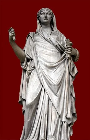 Ancient Roman statue
