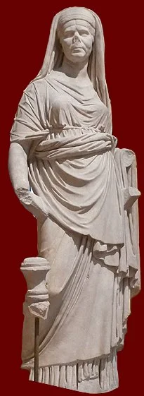 Statue of a Roman woman
