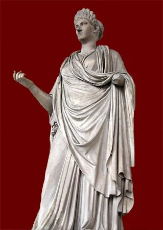 Statue of a Roman woman