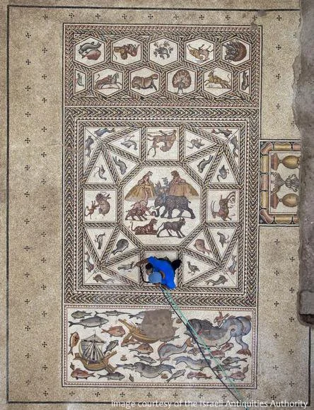 Ancient mosaic