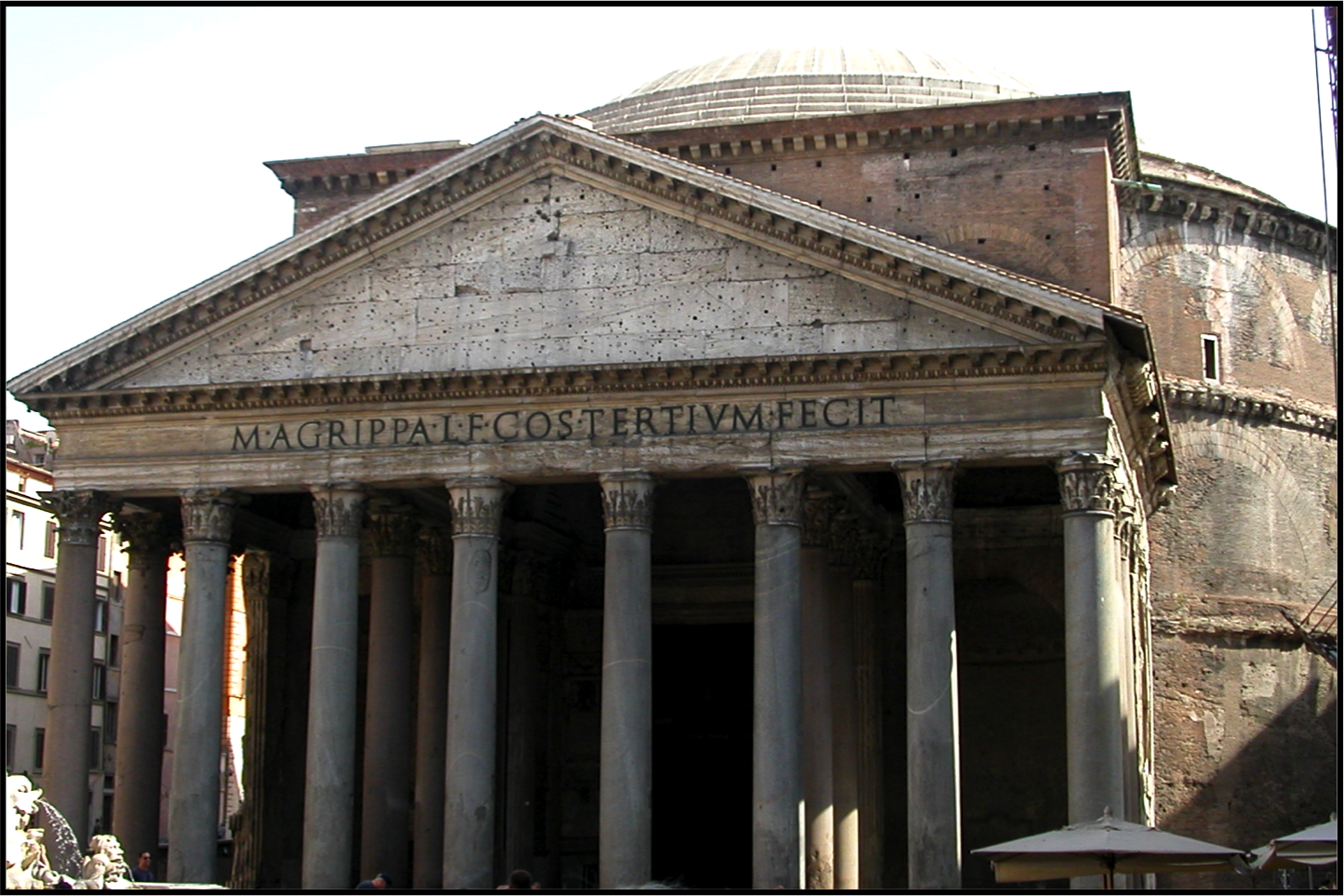 Pantheon front day