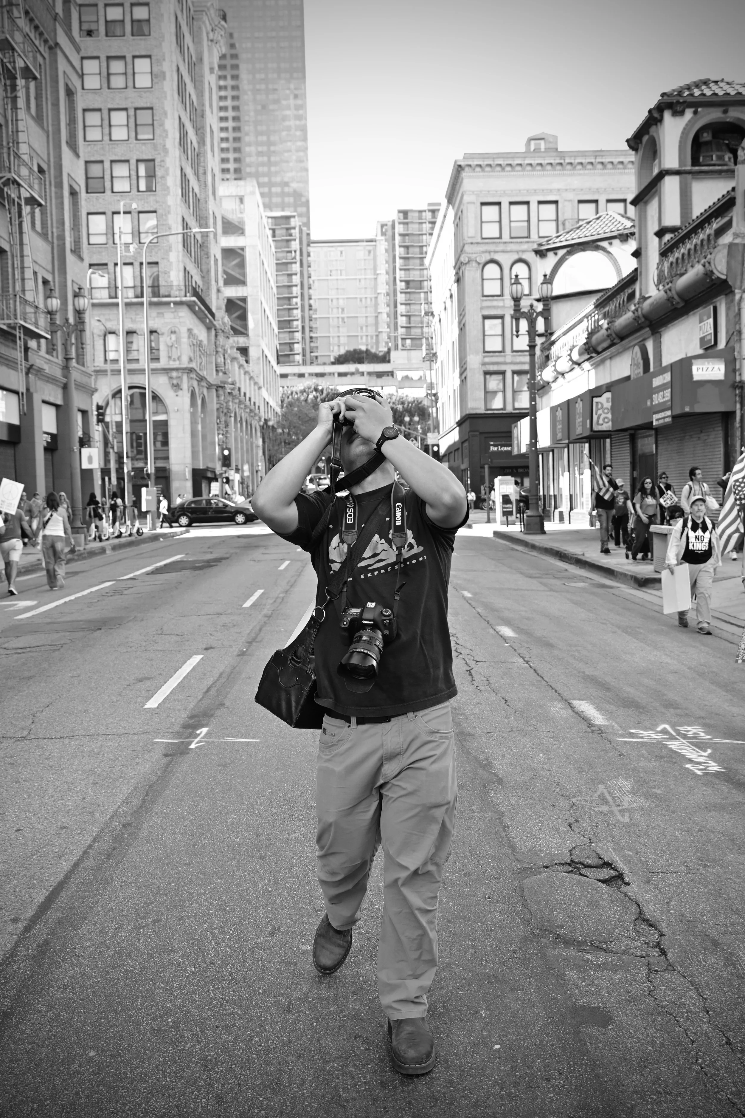 My friend and colleague, Emmanuel Shagune. (Los Angeles, 2026) 