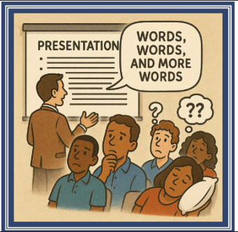 A fate worse than death by Powerpoint.