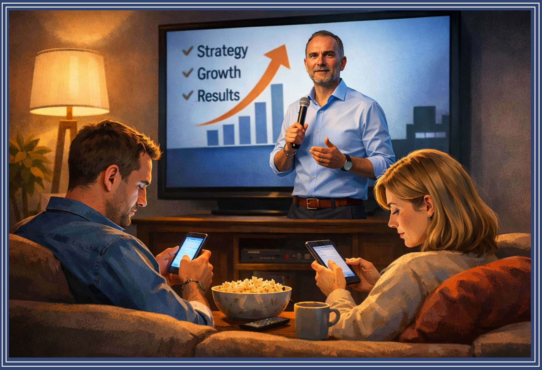 Your audience isn’t stupid.  They are distracted.