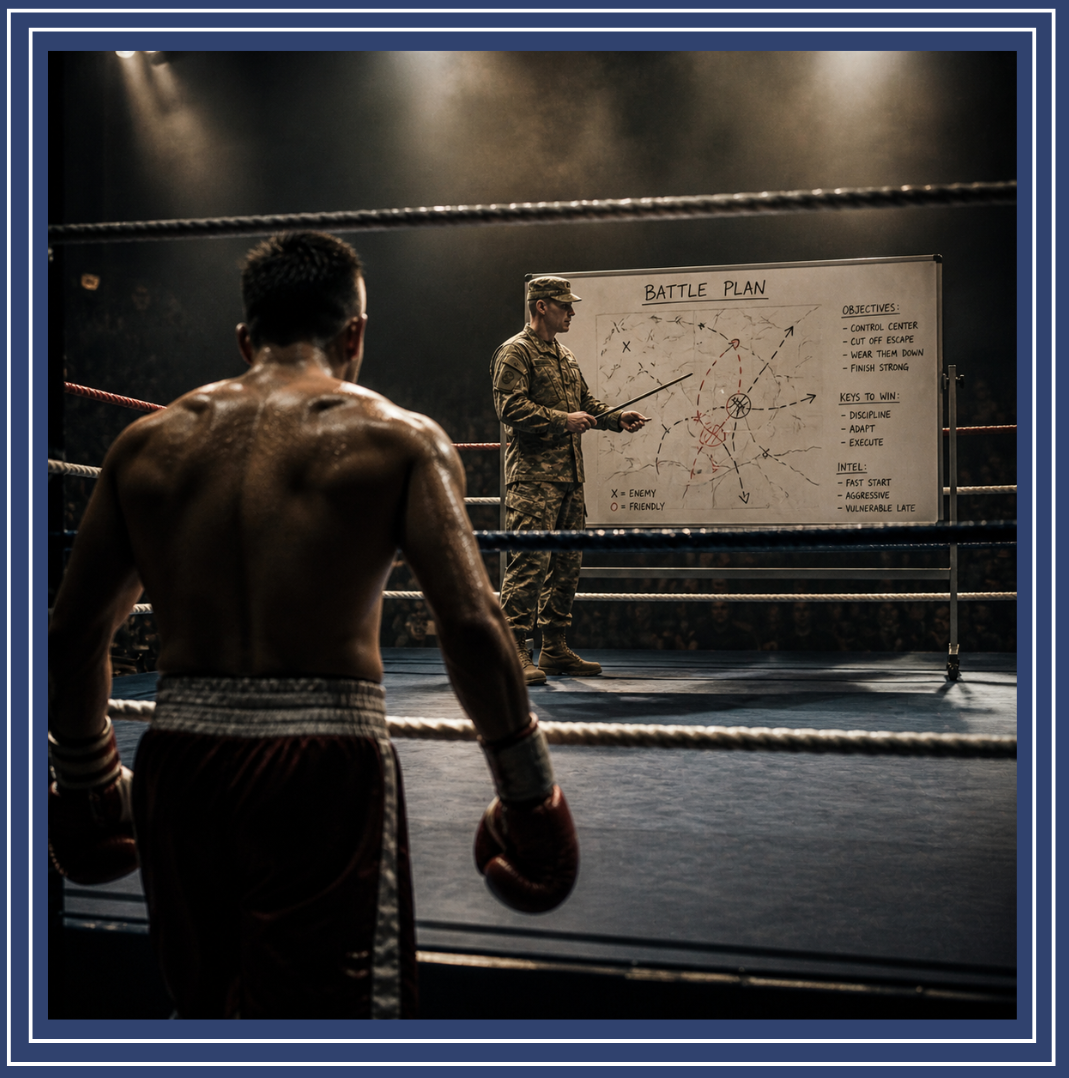No battle plan survives contact with the enemy. 