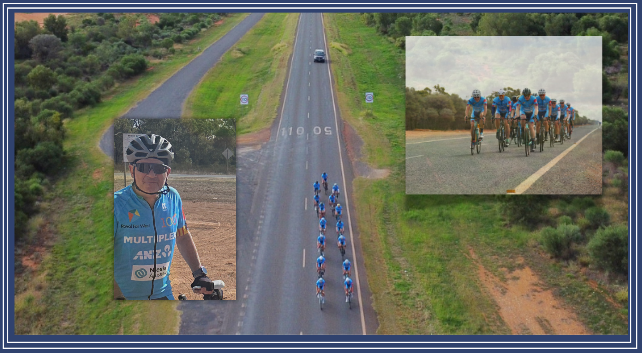 The peleton and levelling up. 