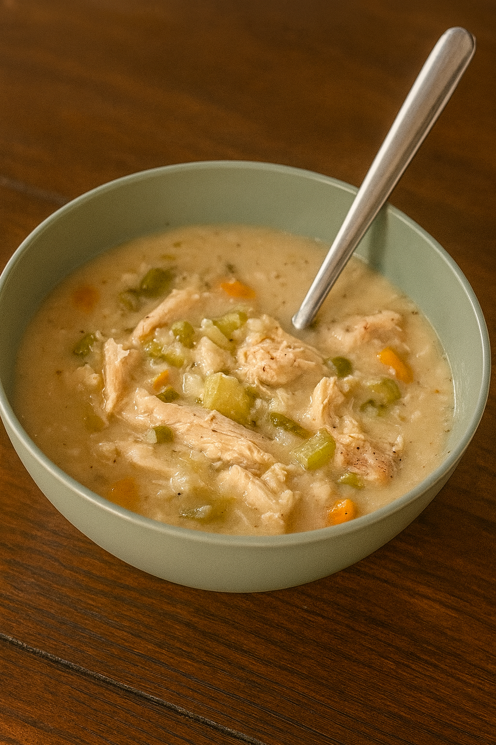 Creamy Greek Lemon Chicken Soup (Avgolemono)