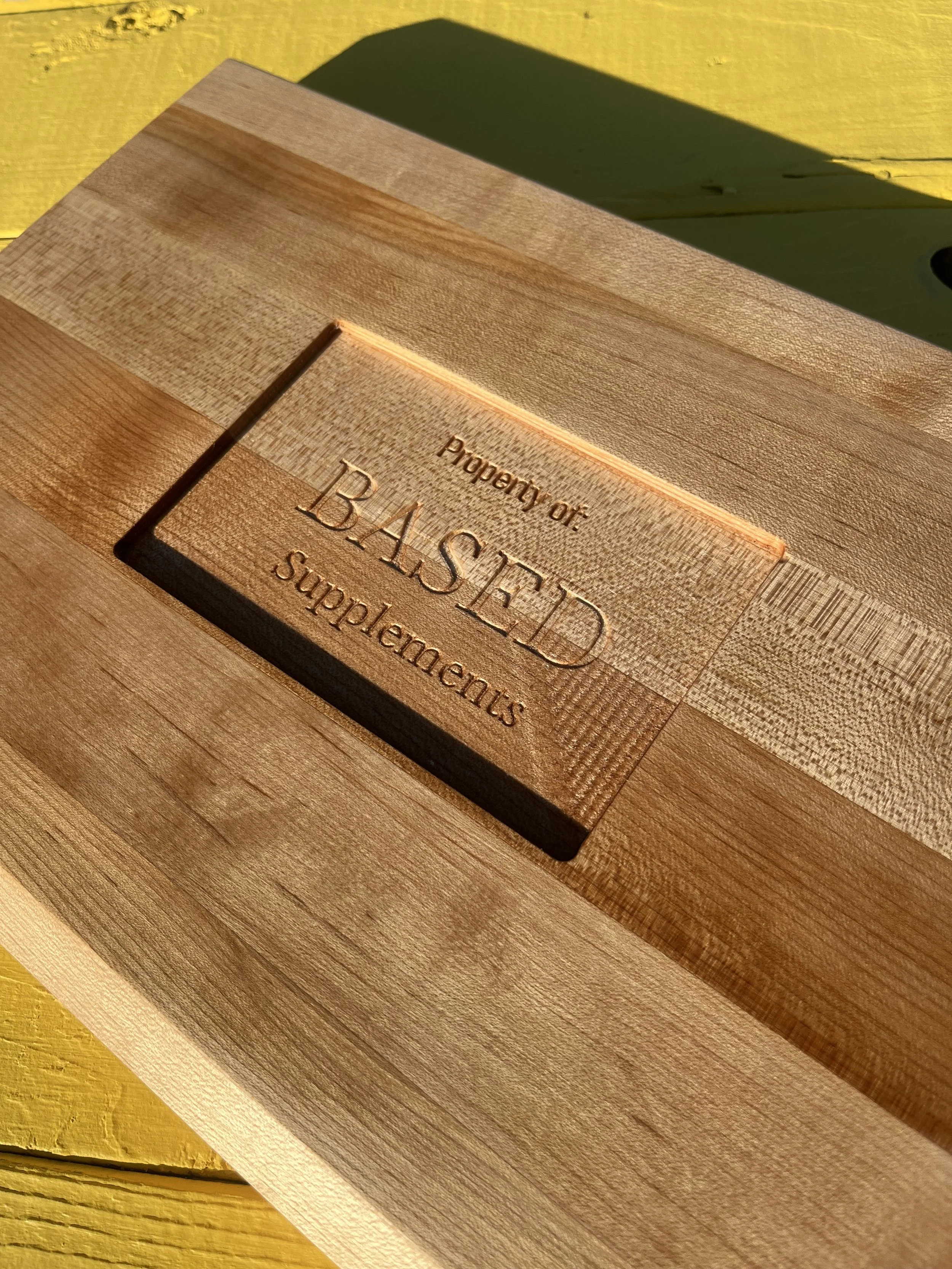 Based Supplements Bevel Board