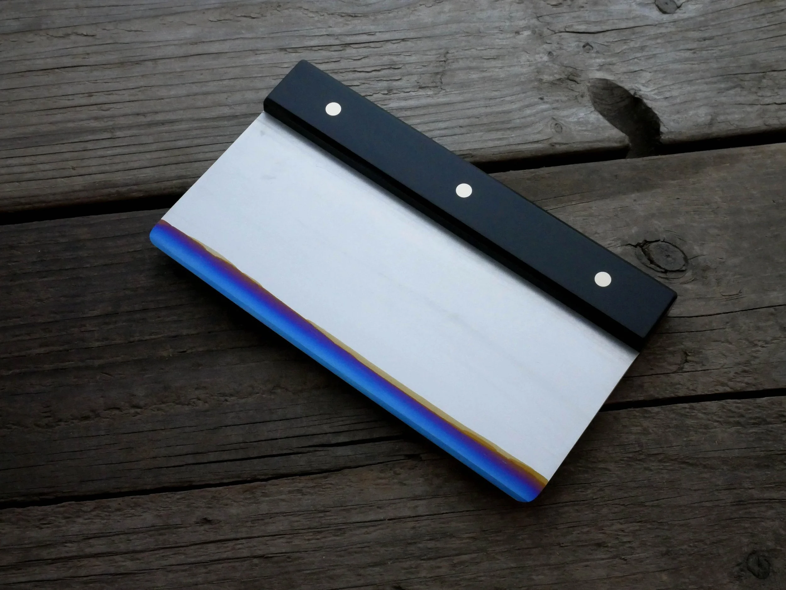 New Titanium Dough Scraper