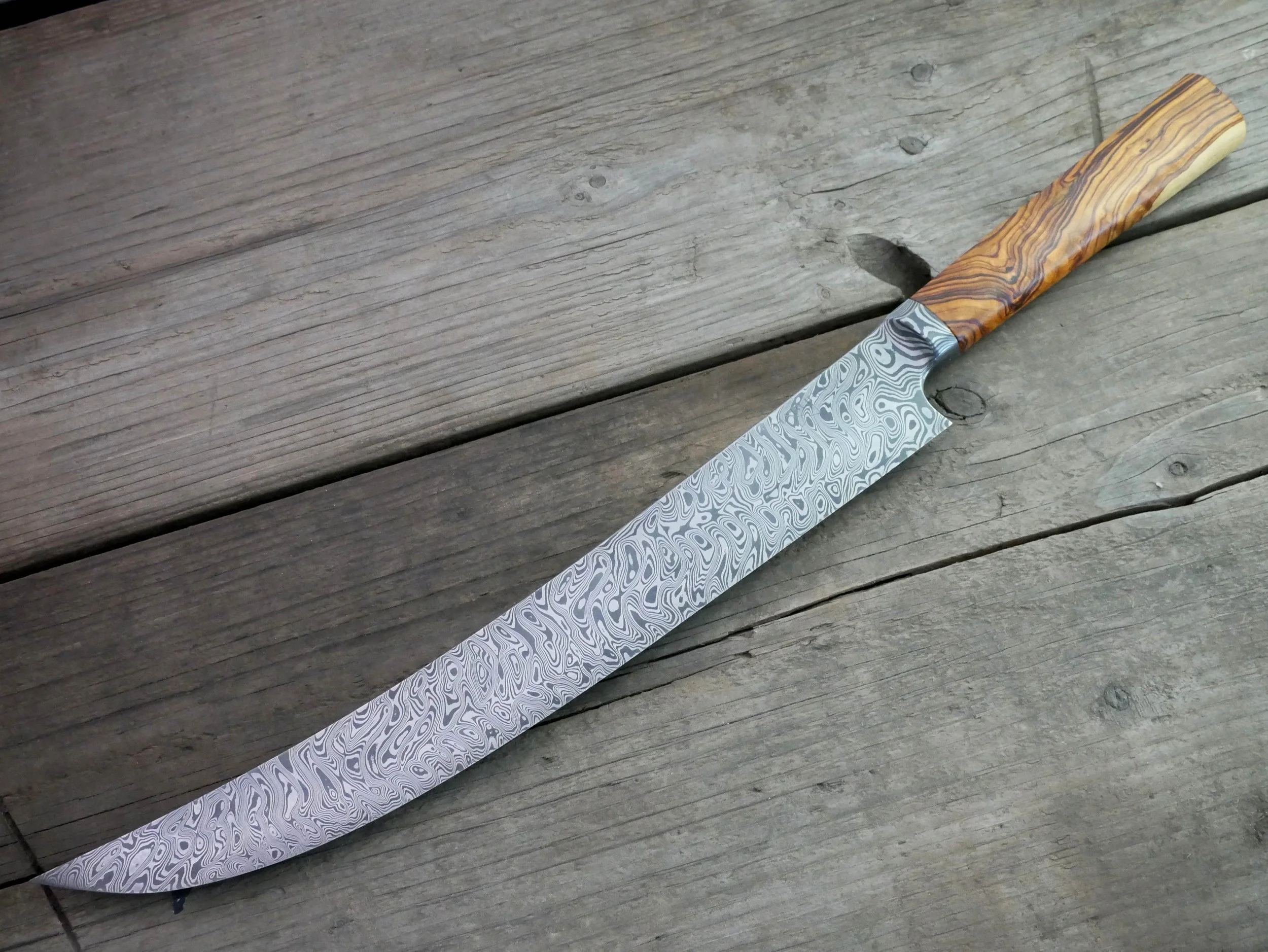 Damascus Integral Scimitar for the Store 1/07/2022