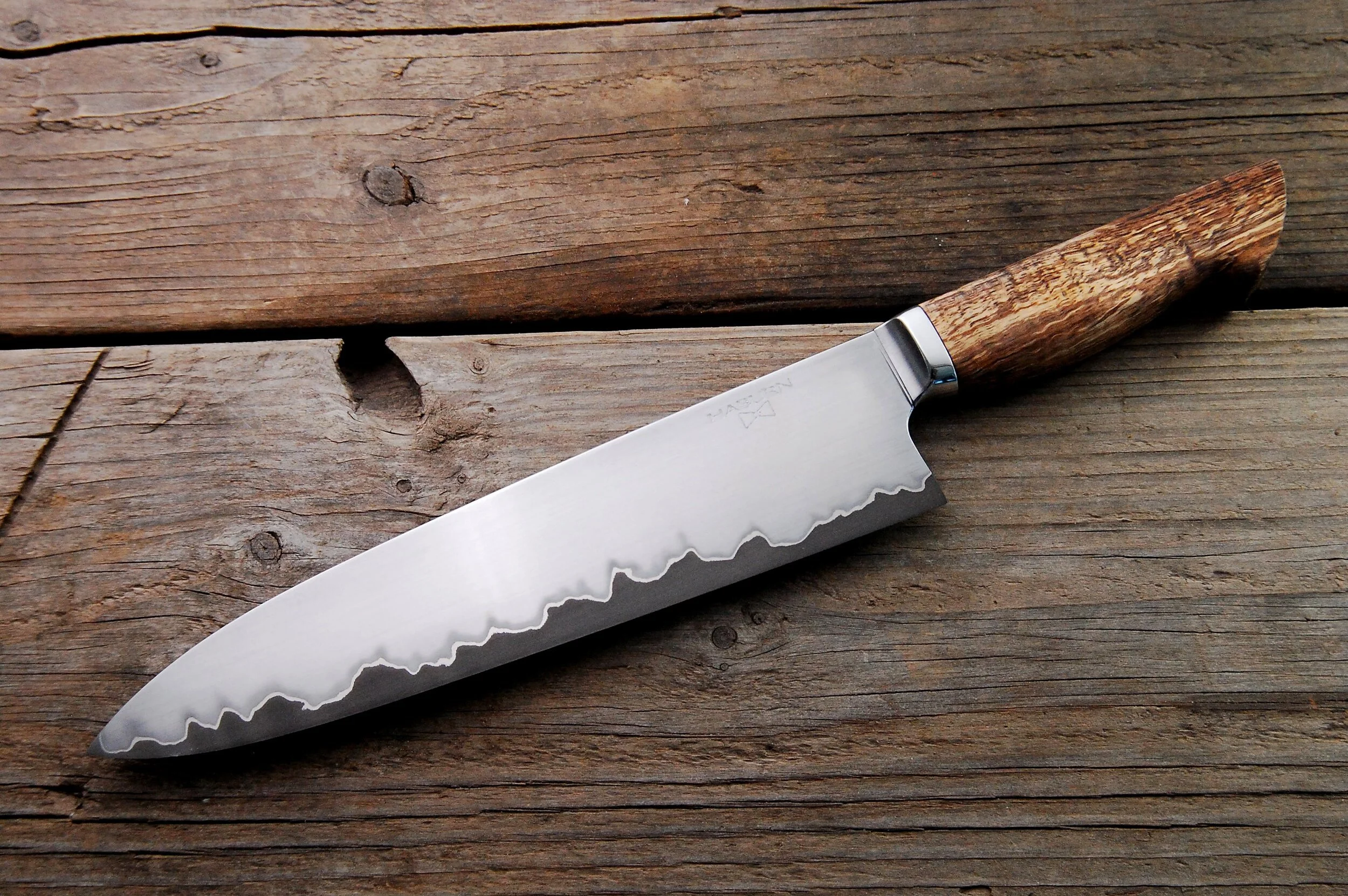 Custom Stainless San Mai Western Gyuto