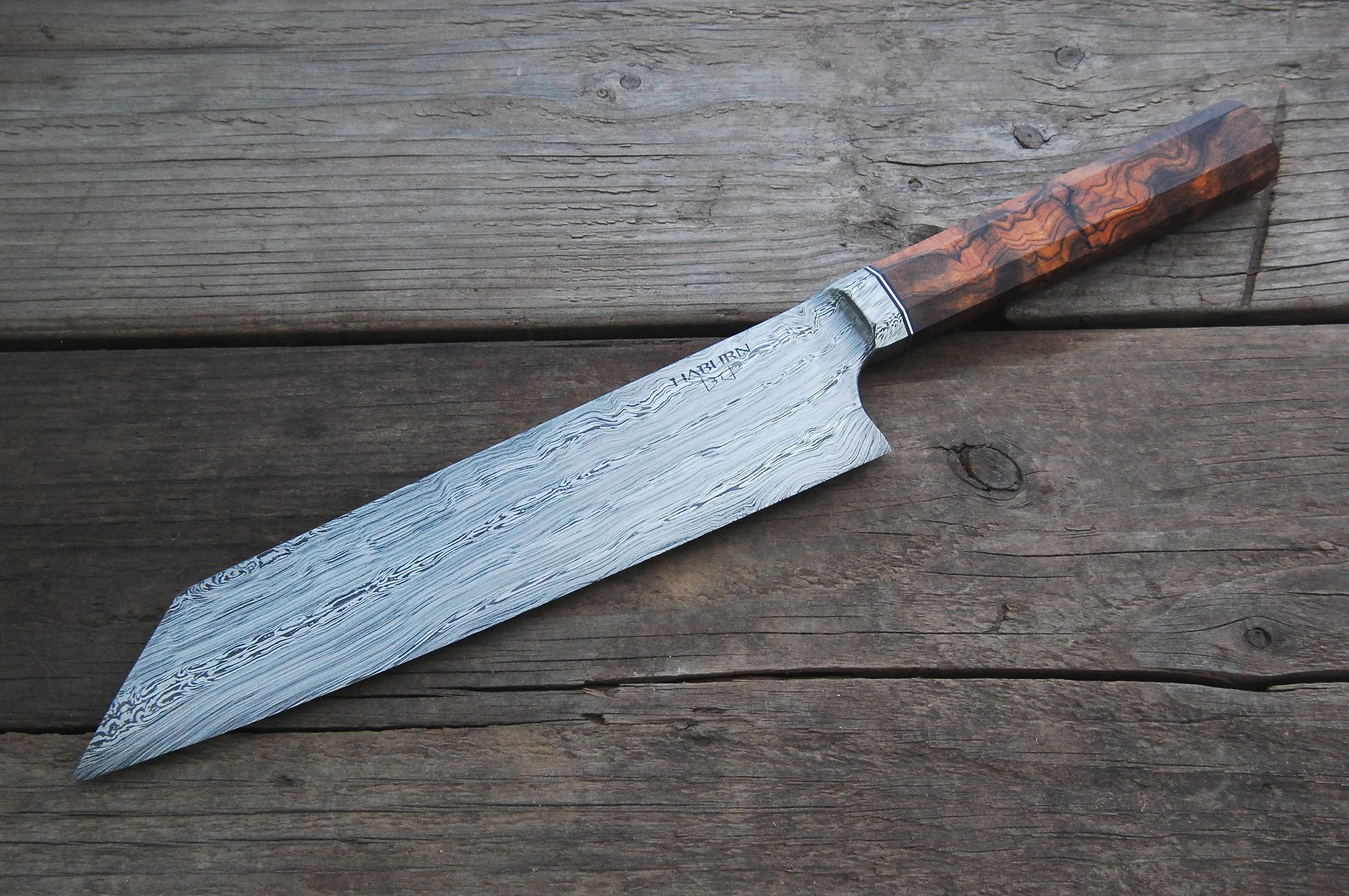 Custom Damascus Integral Banno Bunka