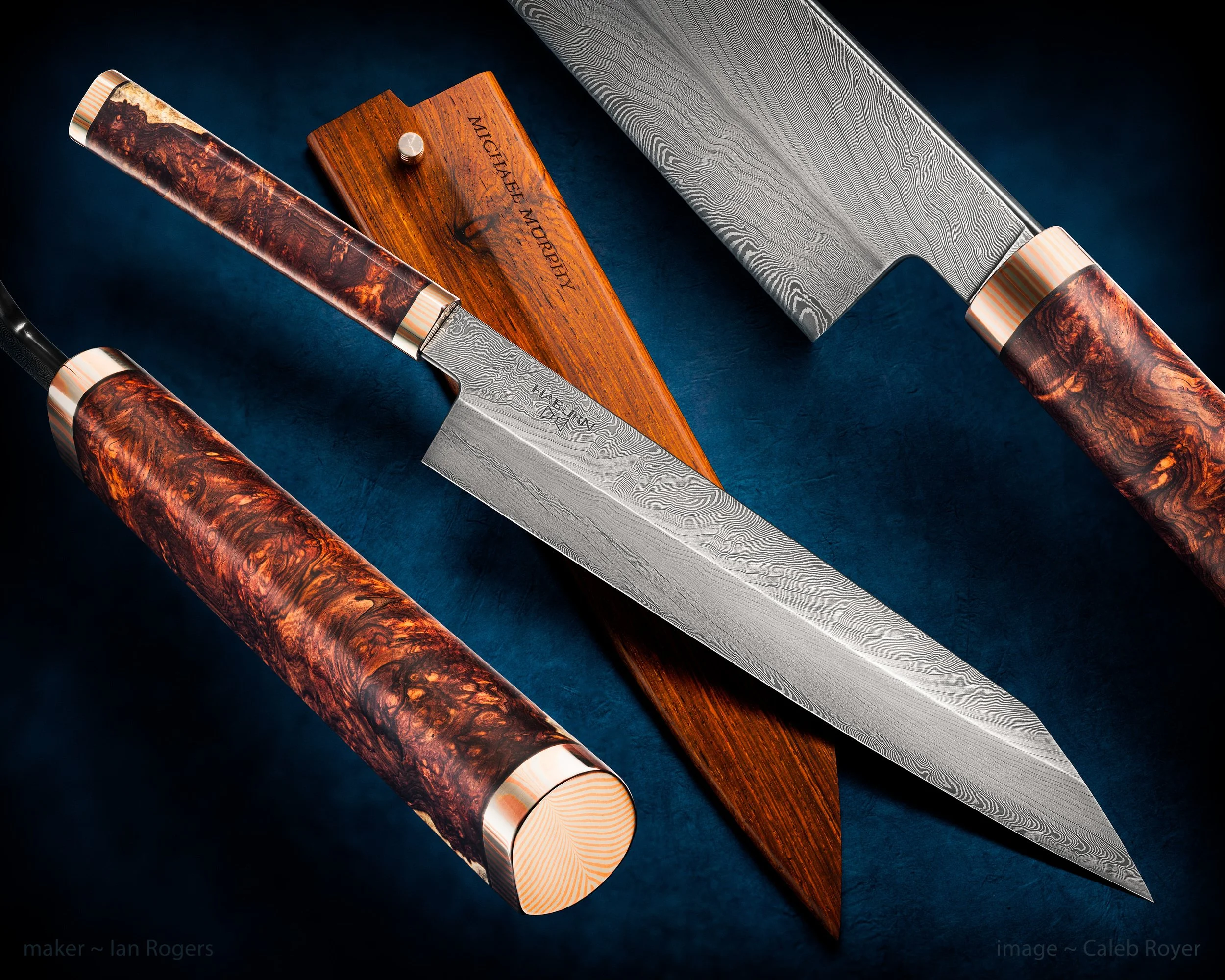 Estuary Damascus Custom Kiritsuke