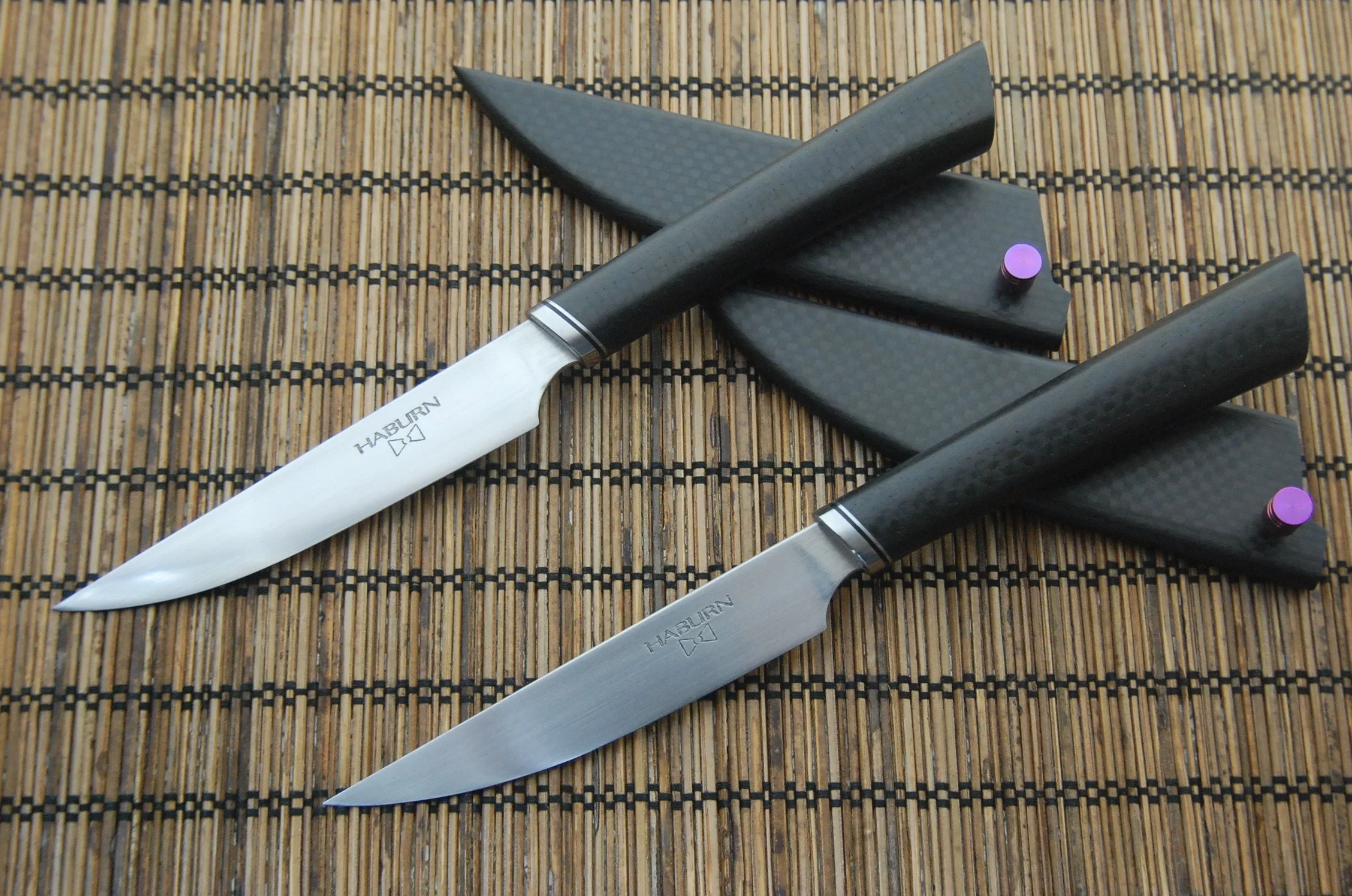 Steak Knives in AEB-L and Carbon Fiber