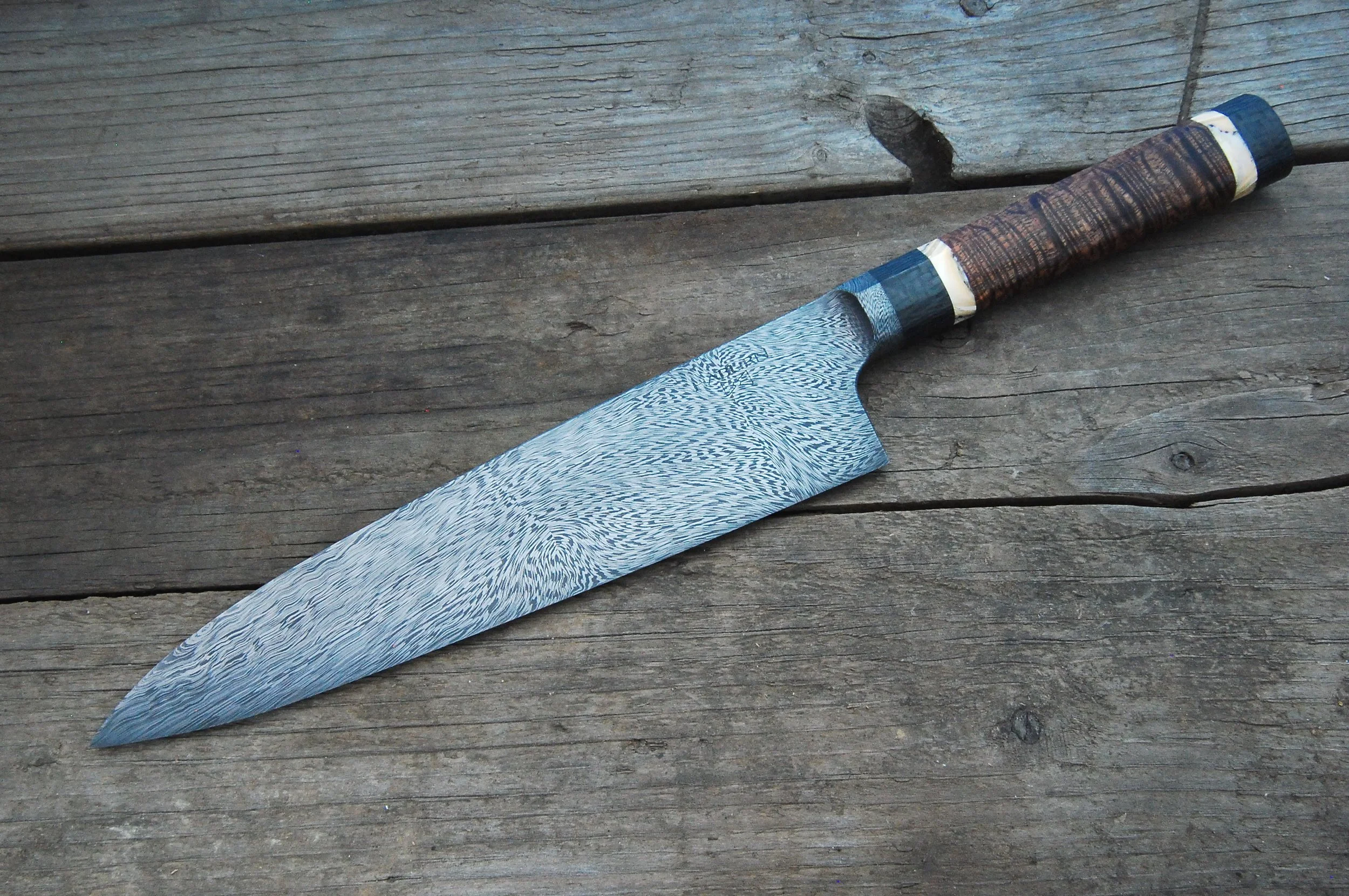 Damascus Integral Gyuto