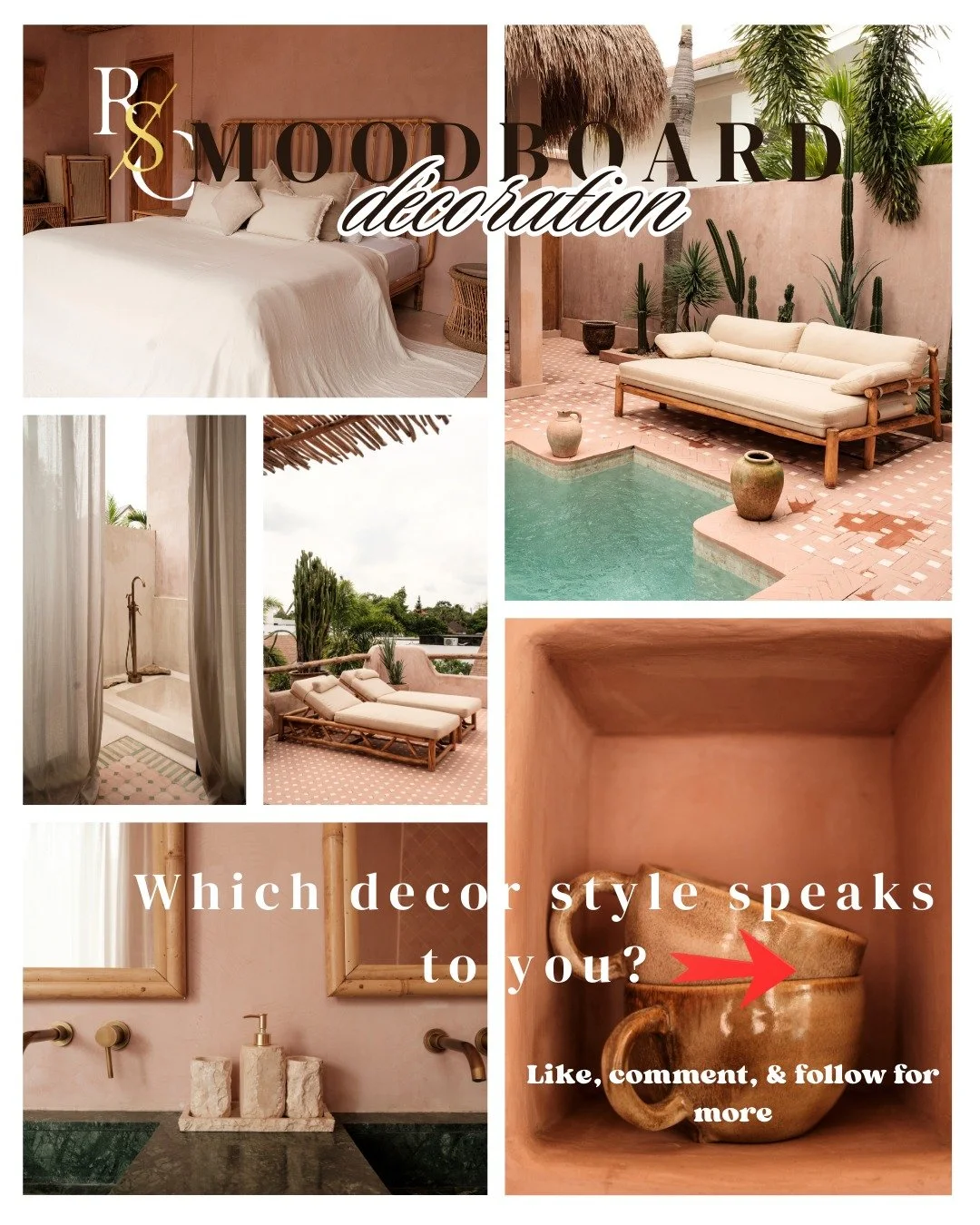 I don&rsquo;t just decorate spaces.
I design environments that shift energy.
From clean modern lines
to warm layered textures
to earthy resort-inspired calm&hellip;
There&rsquo;s always intention behind the aesthetic.
Which direction would you choose