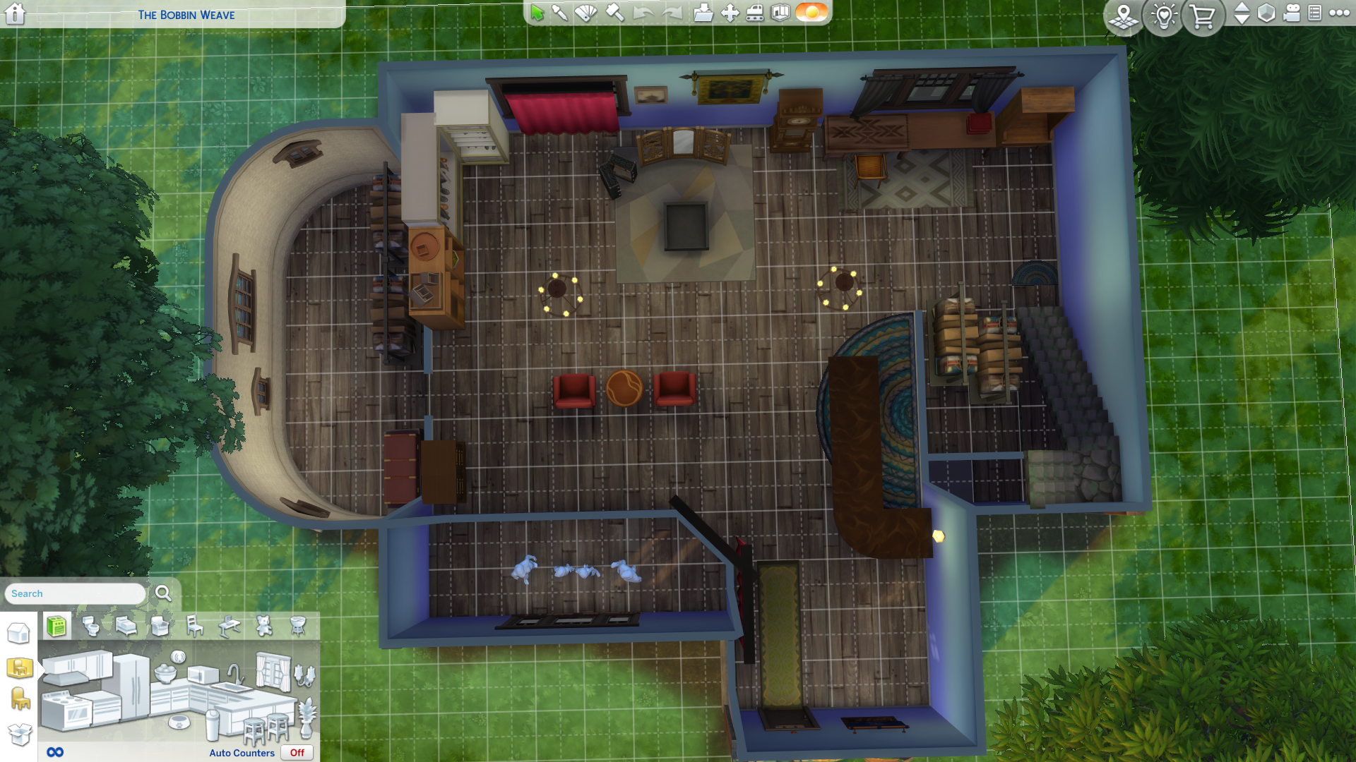 The Bobbin Weave - Set Build