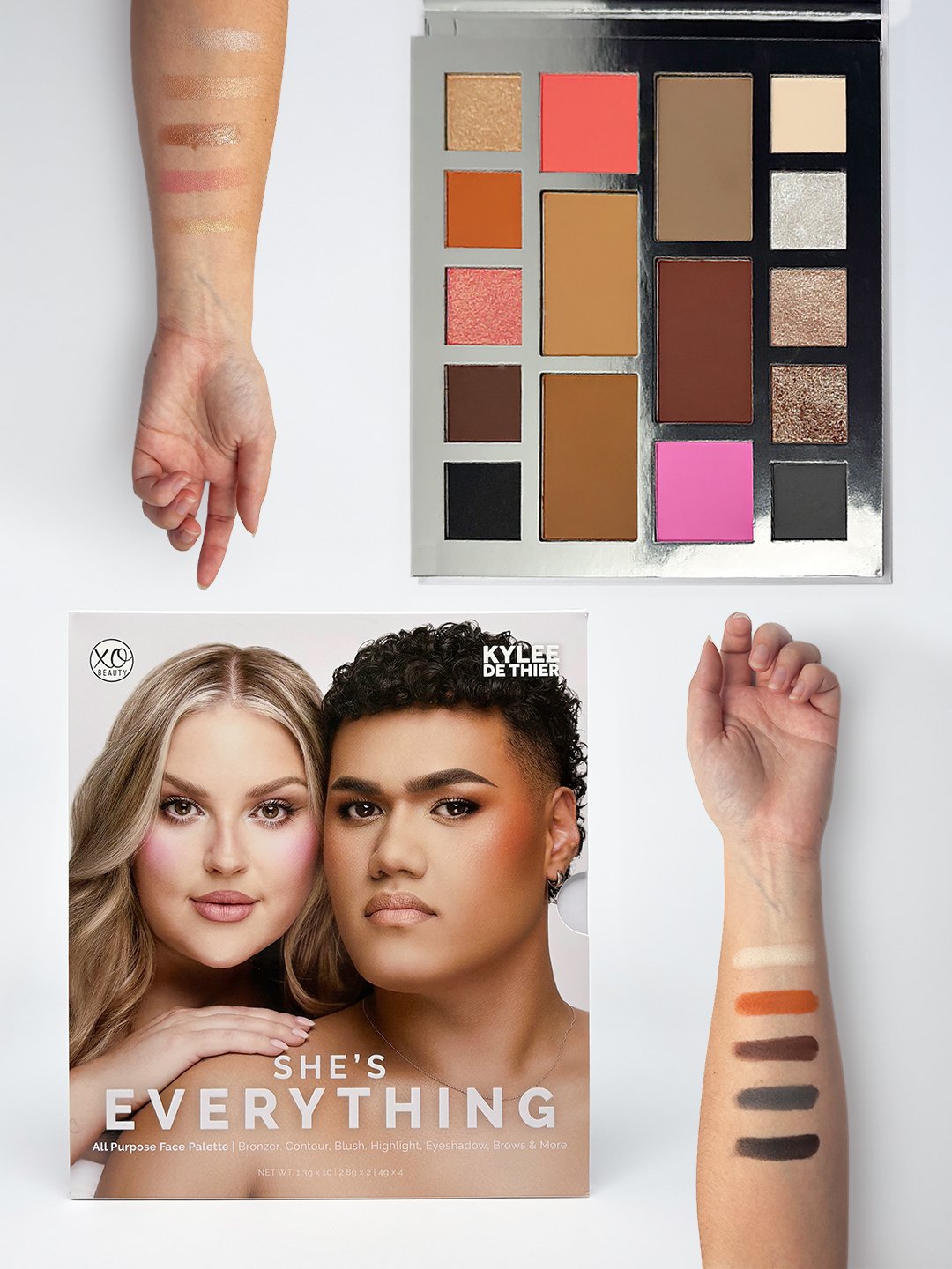 Kylee De Thier She's Everything Palette with xoBeauty Shaaanxo