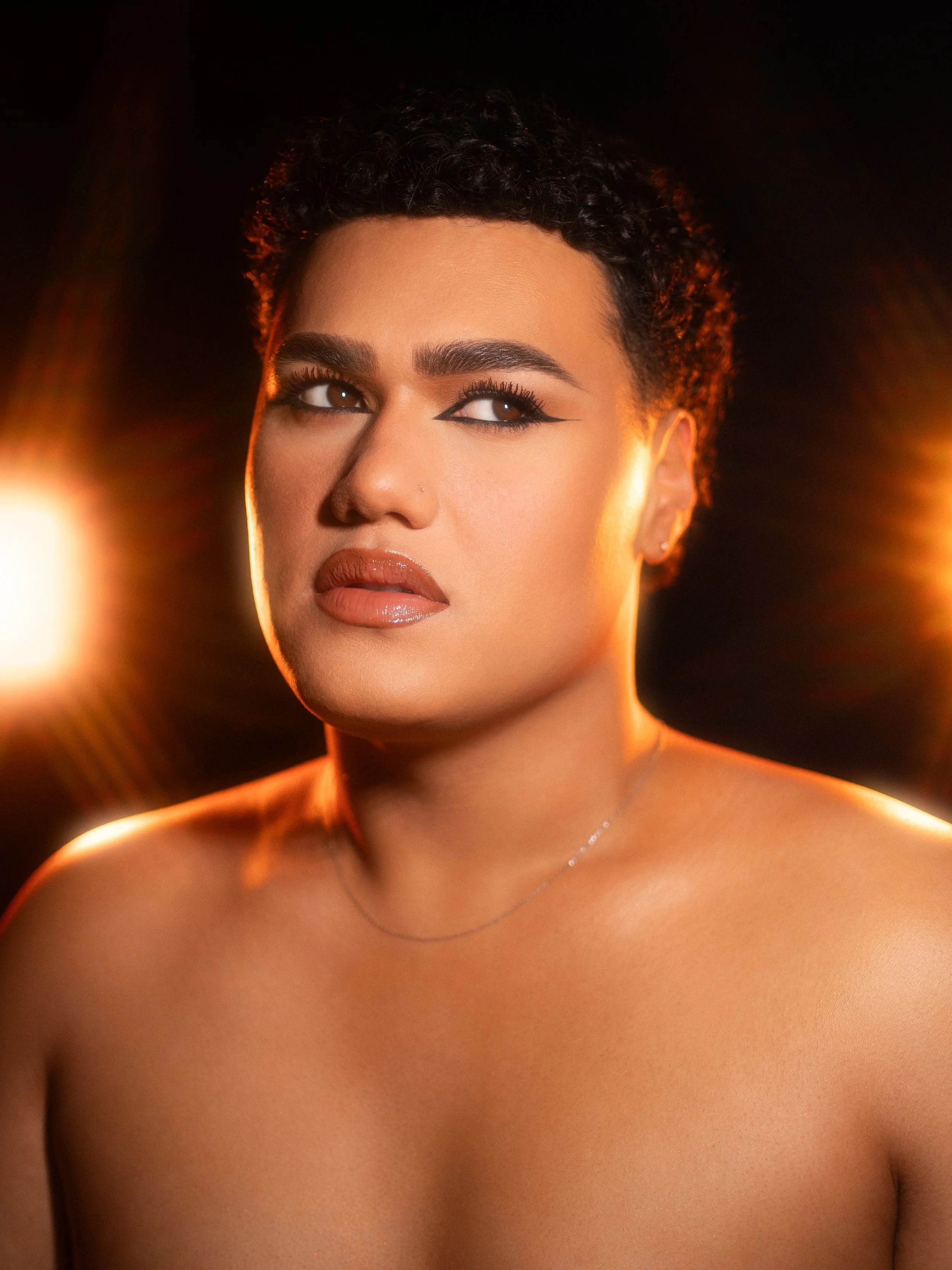 Kylee De Thier promoting Season 3 of Euphoria on NEON New Zealand with a Maddie and Donni Davy inspired western makeup look.